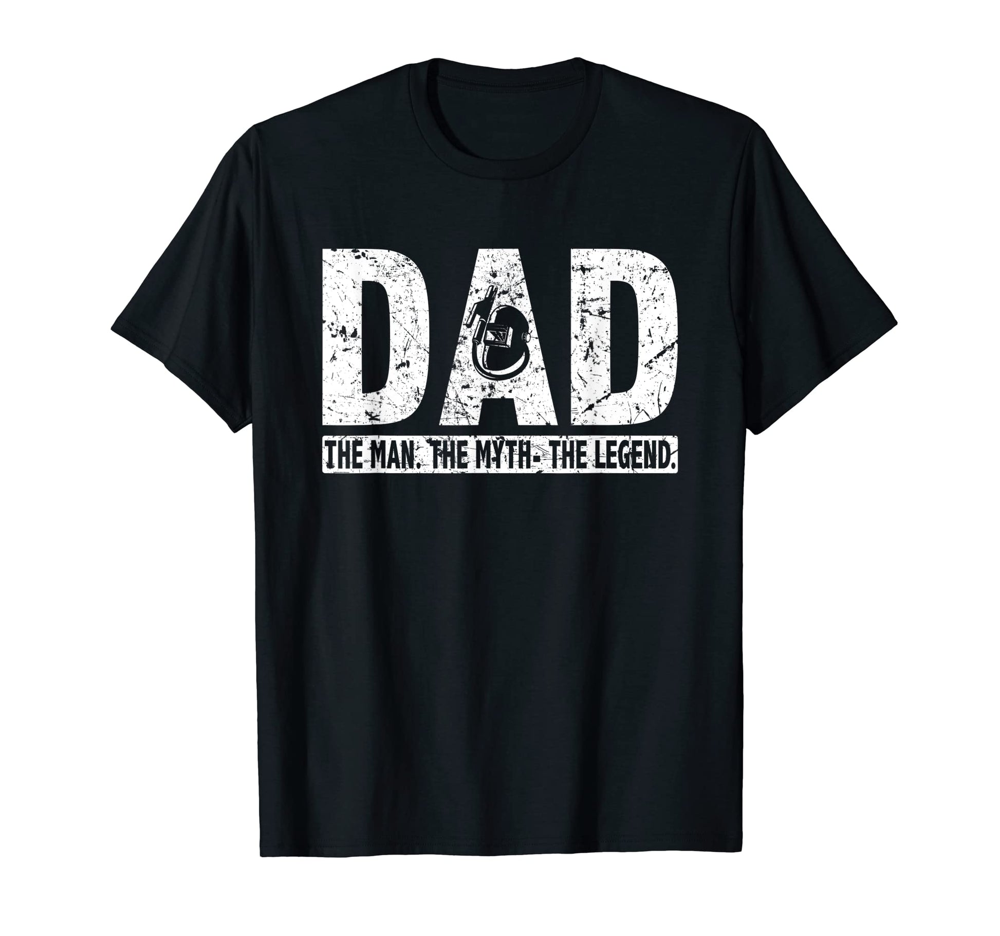 Welder Dad Myth Legend Flame T-Shirt - Fun Novelty Design for Adults - T-Shirt, Sweatshirt, Hoodie