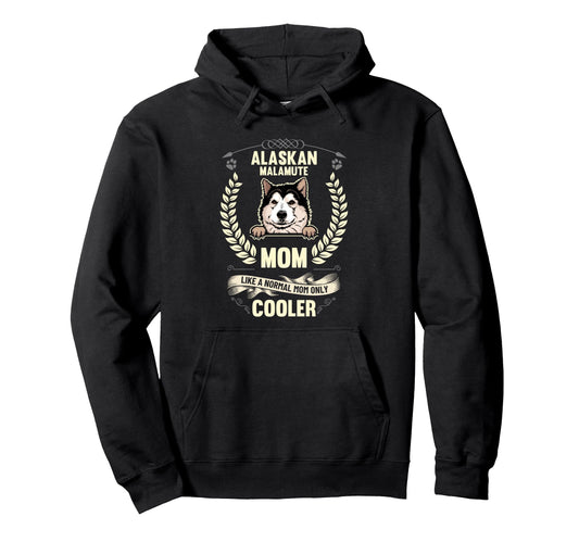 Alaskan Malamute Dad Like Normal Hoodie - Fun Novelty Design for Adults - T-Shirt, Sweatshirt, Hoodie