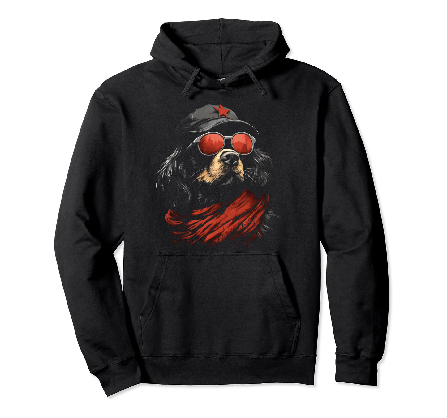Motorcycle Dad Biker Cavalier King Hoodie - Minimalist Print Unisex - T-Shirt, Sweatshirt, Hoodie