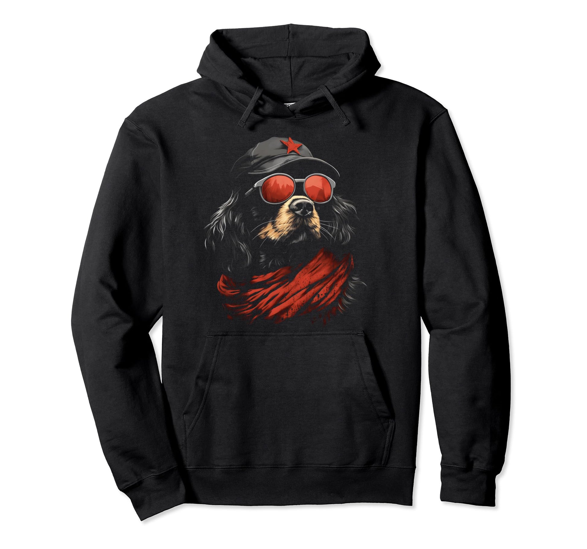Motorcycle Dad Biker Cavalier King Hoodie - Minimalist Print Unisex - T-Shirt, Sweatshirt, Hoodie