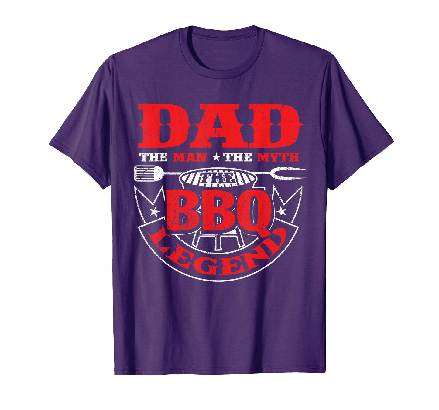 Myth Bbq Legend Smoker Grillin Dad T-Shirt - Minimalist Print Men Women - T-Shirt, Sweatshirt, Hoodie