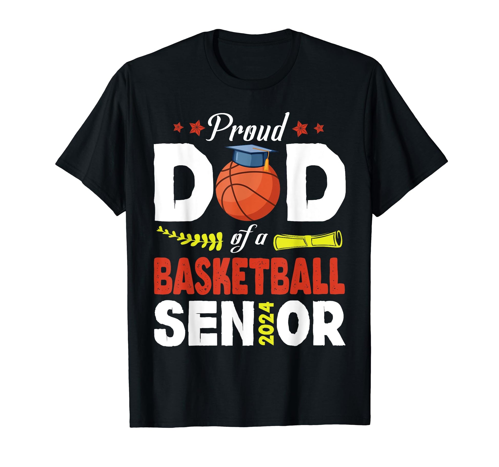 Happy Father Proud Dad Basketball T-Shirt - Aesthetic Graphic for Adults - T-Shirt, Sweatshirt, Hoodie