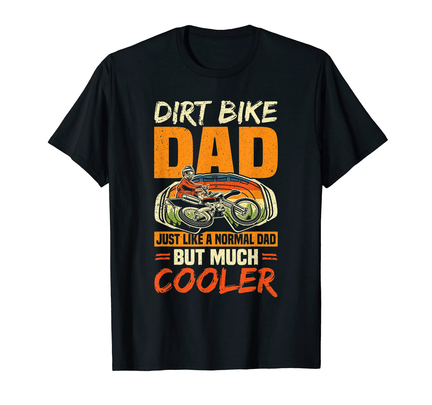 Dirtbike Motocross Dirt Bike Dad Mx T-Shirt - Minimalist Print for Adults - T-Shirt, Sweatshirt, Hoodie