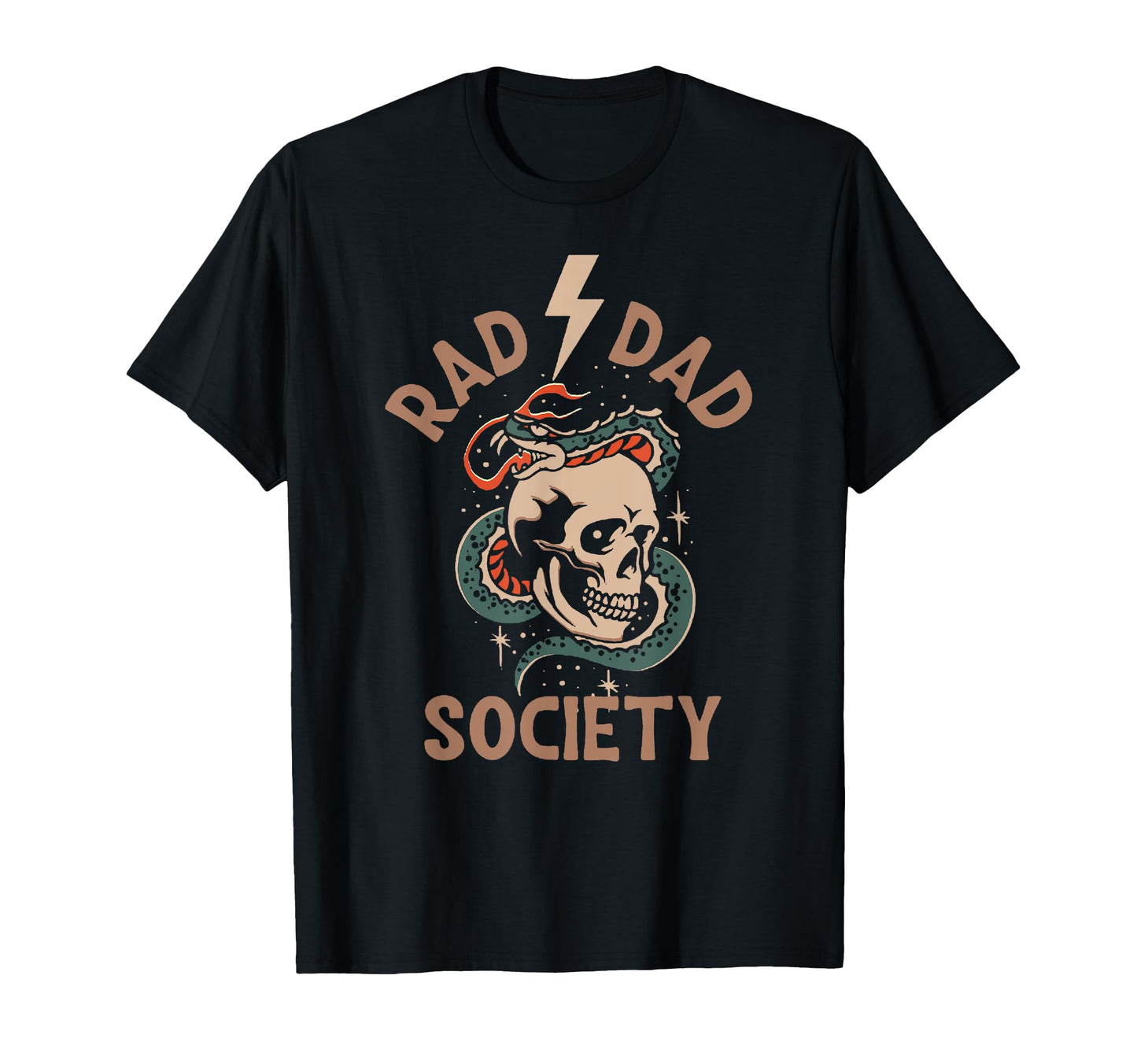 Rad Dad Society Dad Club Dad Life T-Shirt - Streetwear Style Unisex - T-Shirt, Sweatshirt, Hoodie