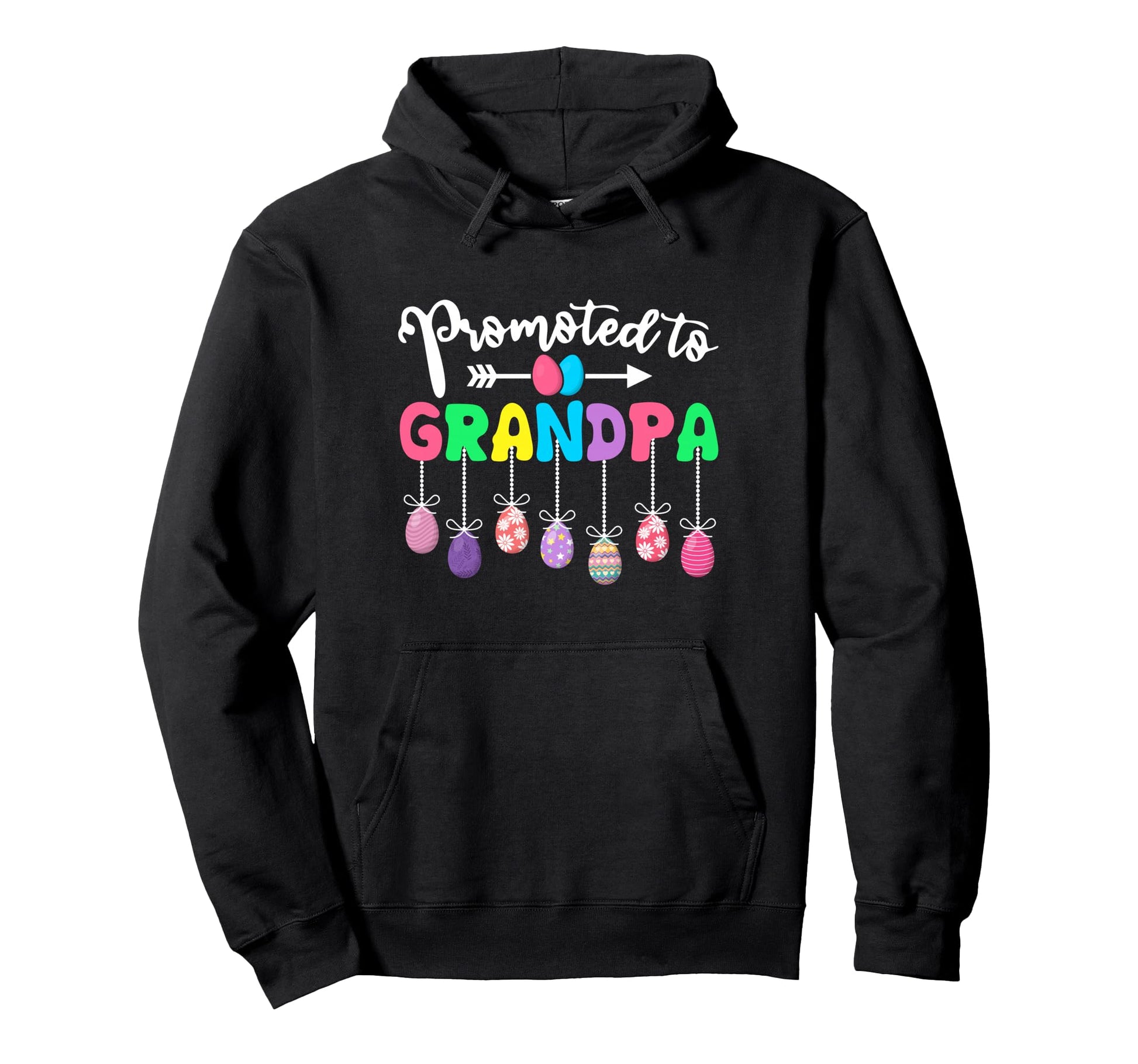 Promoted To Grandpa Easter Egg Pregnancy Hoodie - Custom Art Print Unisex - T-Shirt, Sweatshirt, Hoodie