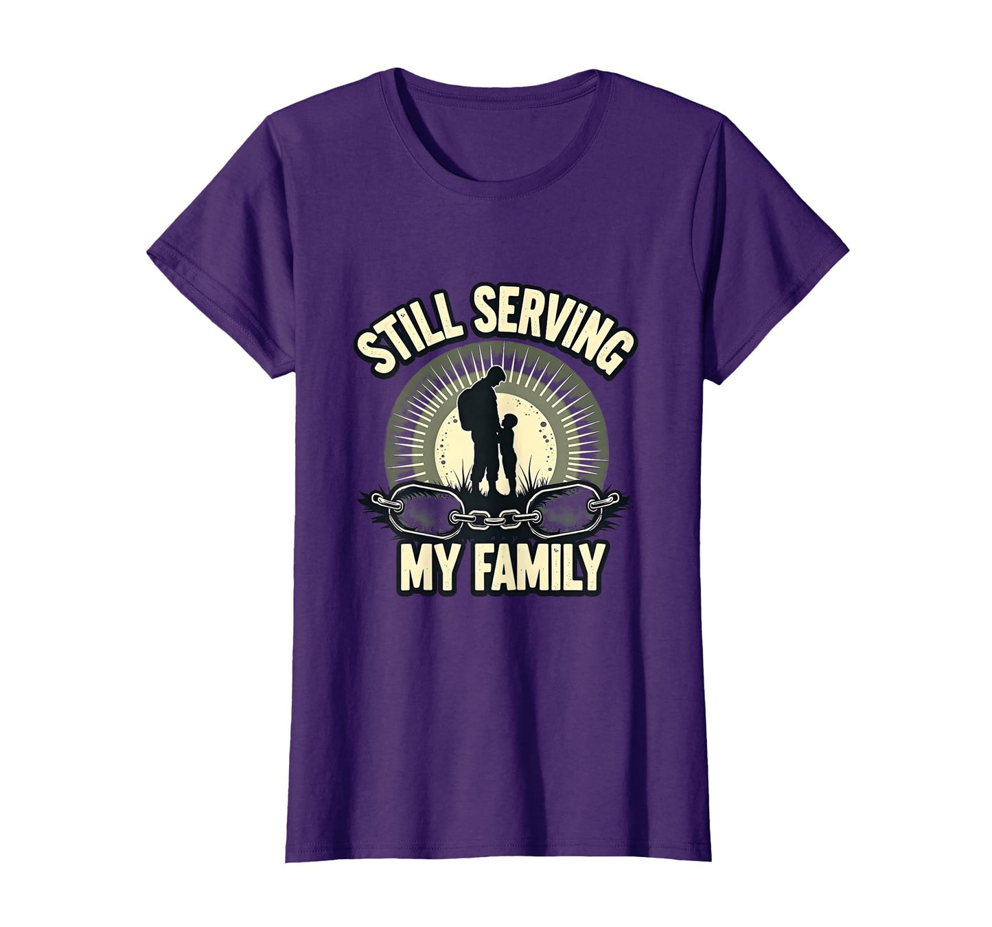 Still Serving My Family Veteran Pride T-Shirt - Streetwear Style Unisex - T-Shirt, Sweatshirt, Hoodie