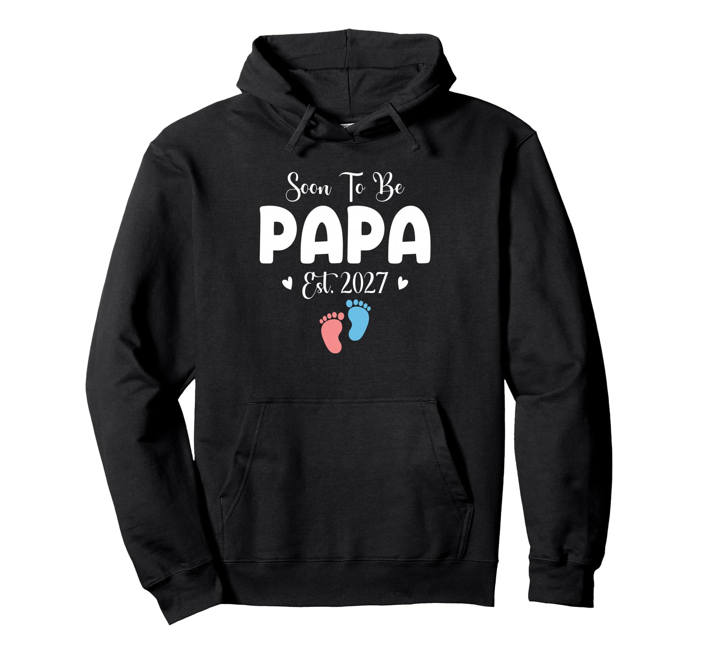 Soon To Be Papa 2027 Gender Hoodie - Casual Everyday Wear for Adults - T-Shirt, Sweatshirt, Hoodie