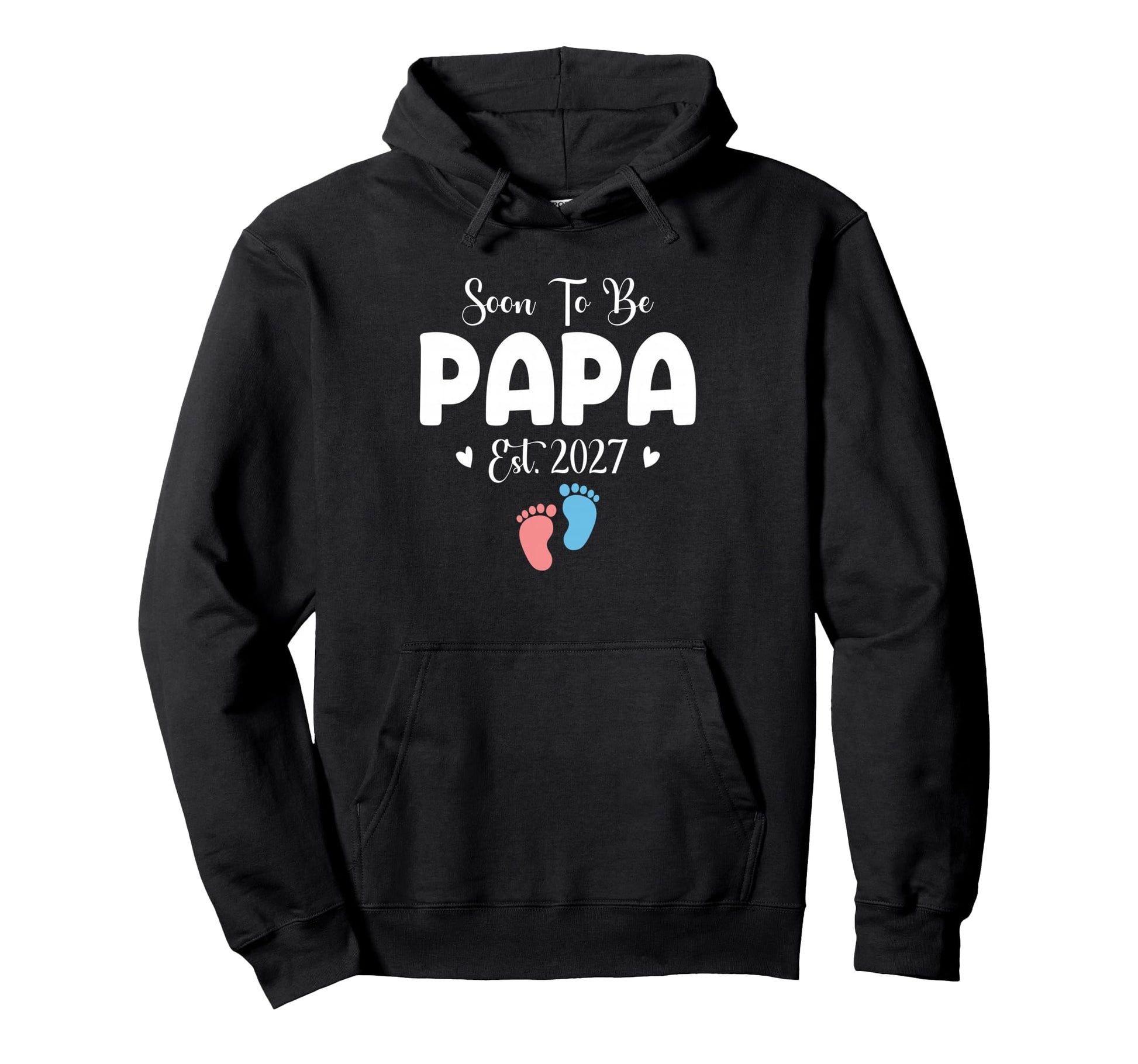 Soon To Be Papa 2027 Gender Hoodie - Casual Everyday Wear for Adults - T-Shirt, Sweatshirt, Hoodie