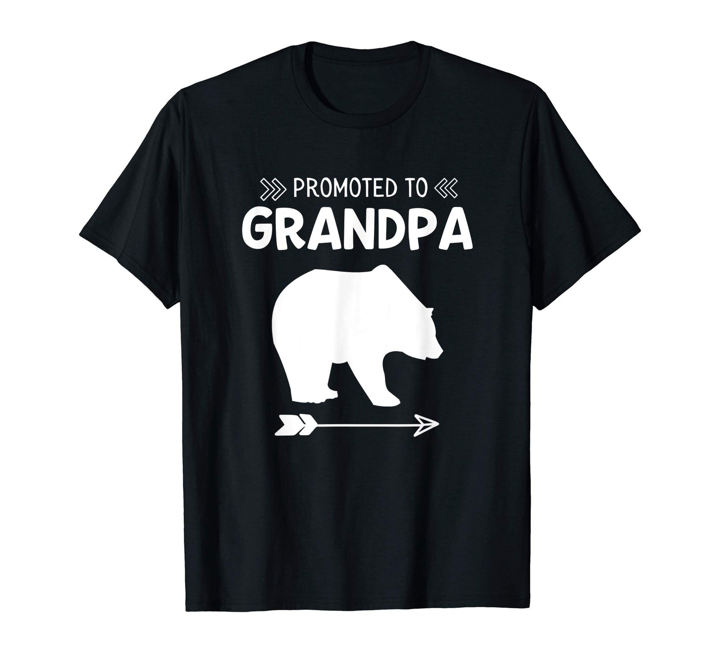 Mens Promoted To Grandpa Bear New T-Shirt - Fun Novelty Design Men Women - T-Shirt, Sweatshirt, Hoodie