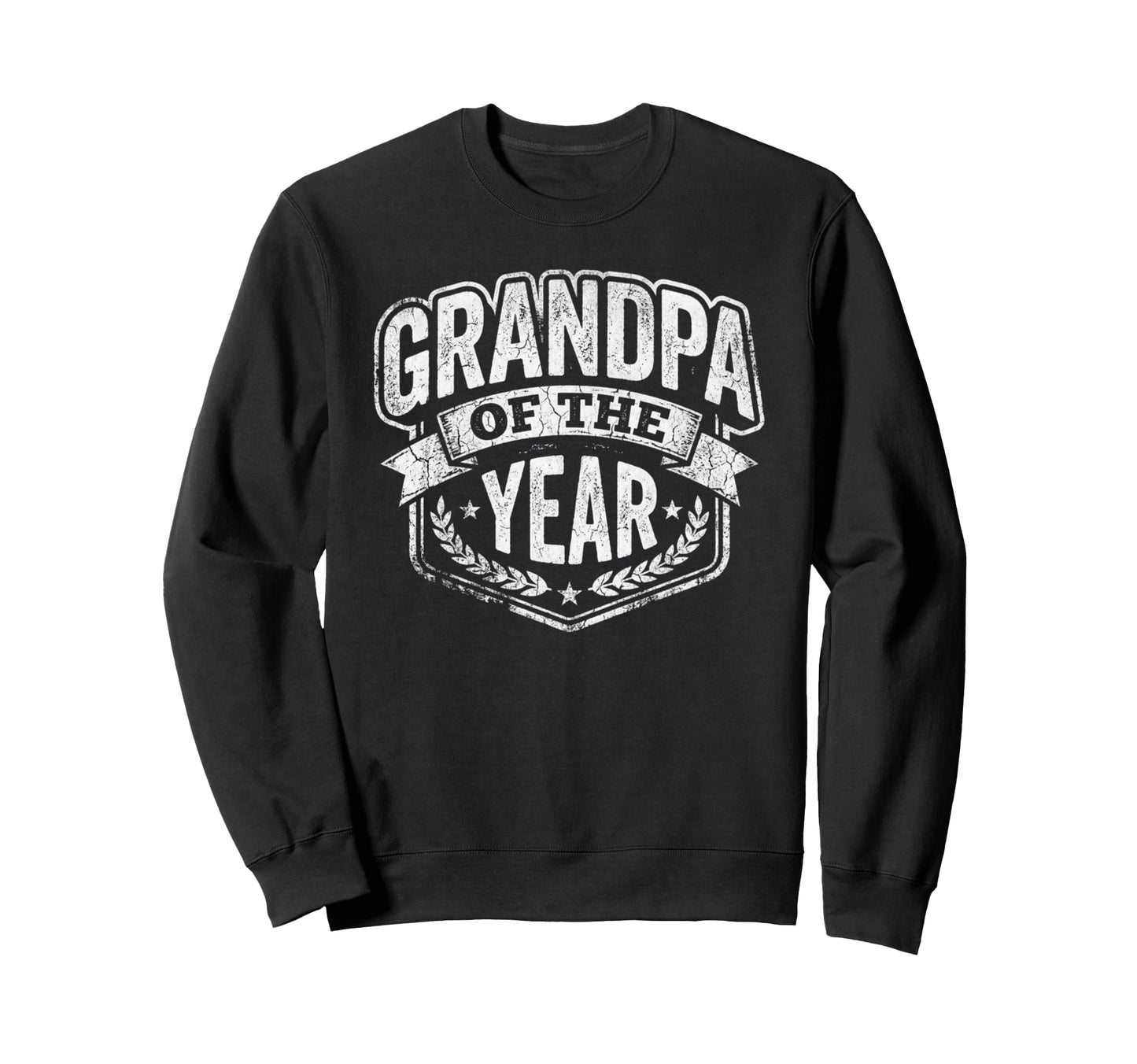 Grandpa Year Grandfather Sweatshirt - Minimalist Print for Adults - T-Shirt, Sweatshirt, Hoodie
