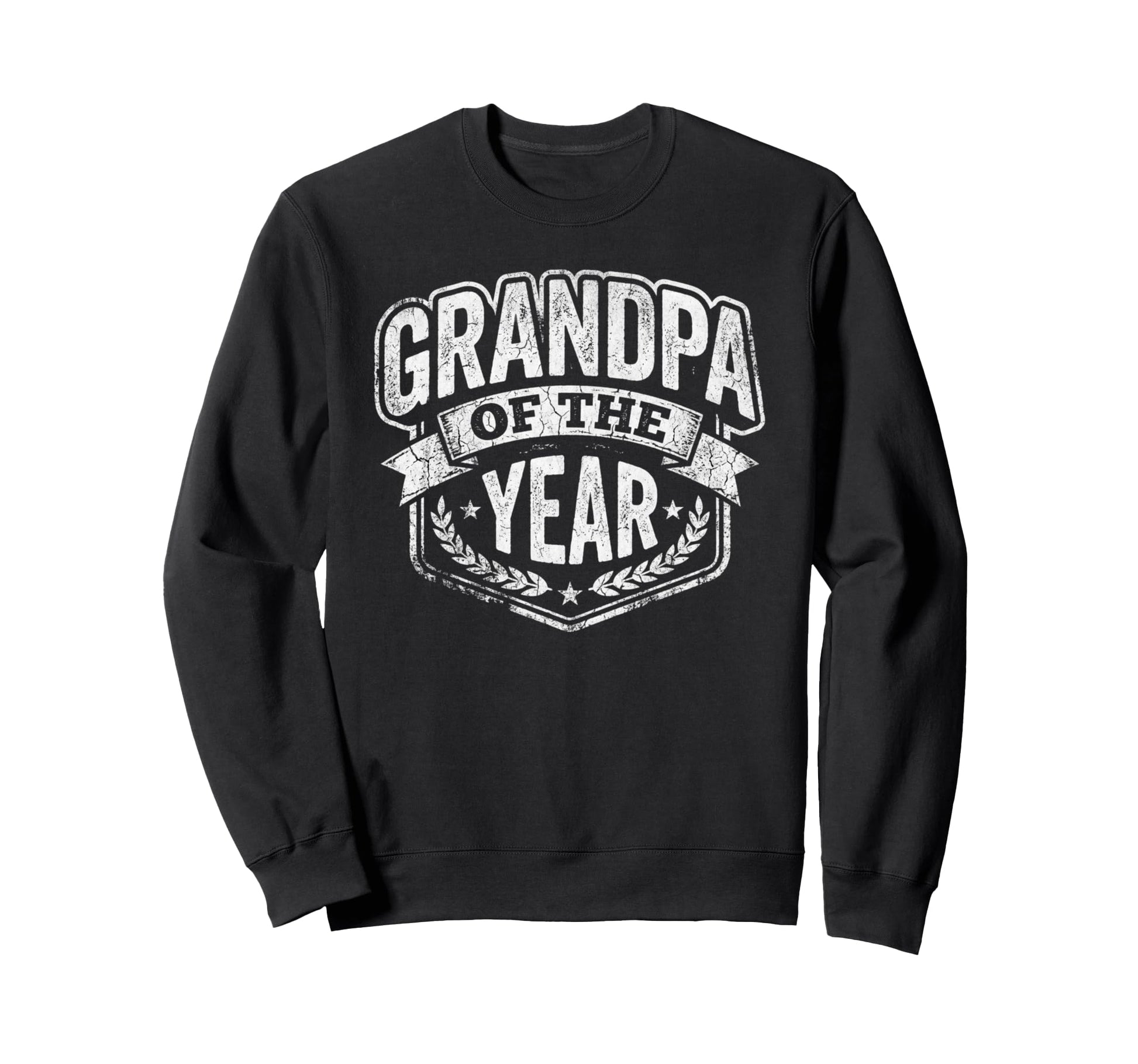 Grandpa Year Grandfather Sweatshirt - Minimalist Print for Adults - T-Shirt, Sweatshirt, Hoodie