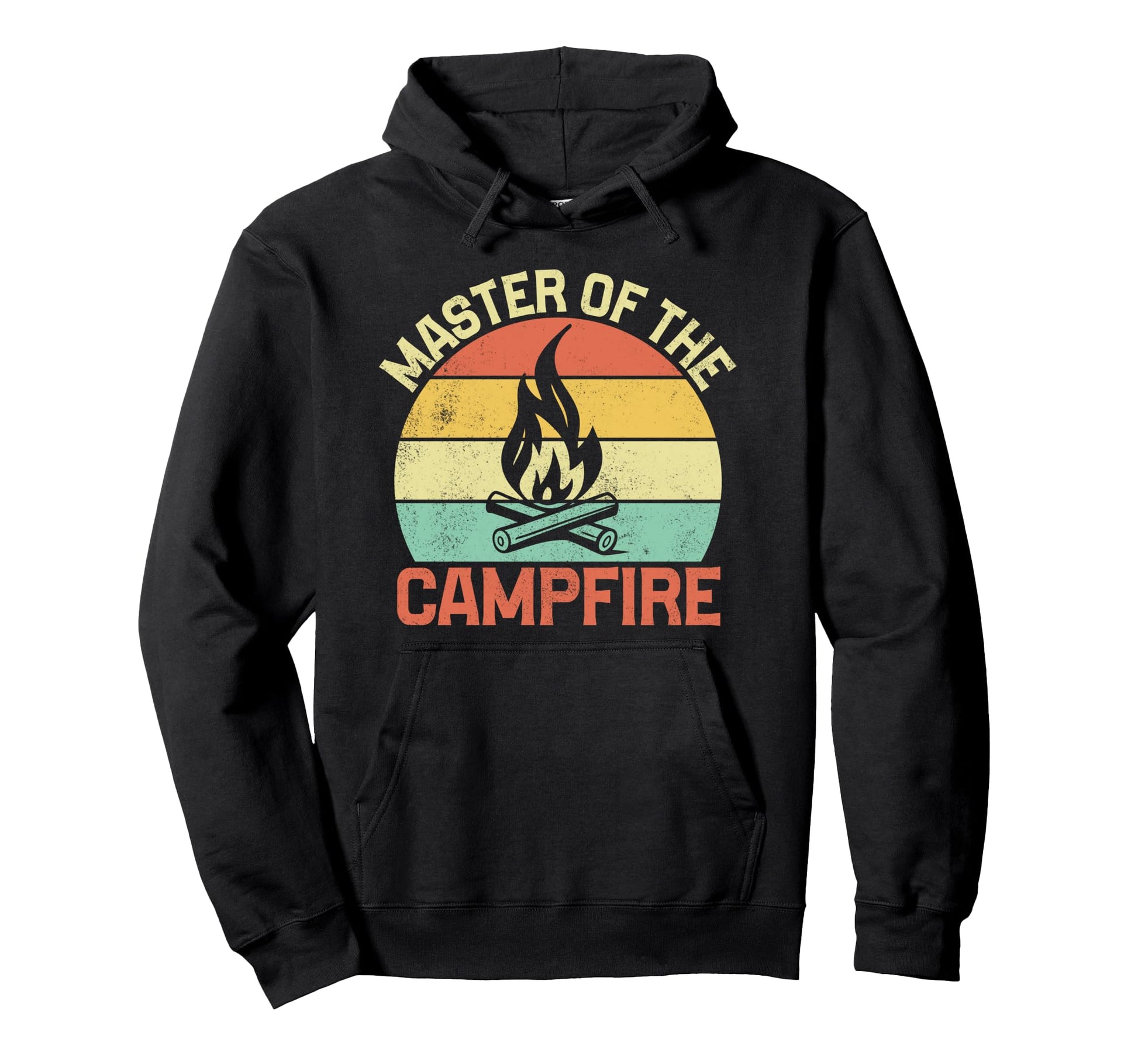 Campfire Dad Master Campfire Outdoor Hoodie - Unique Graphic Men Women - T-Shirt, Sweatshirt, Hoodie