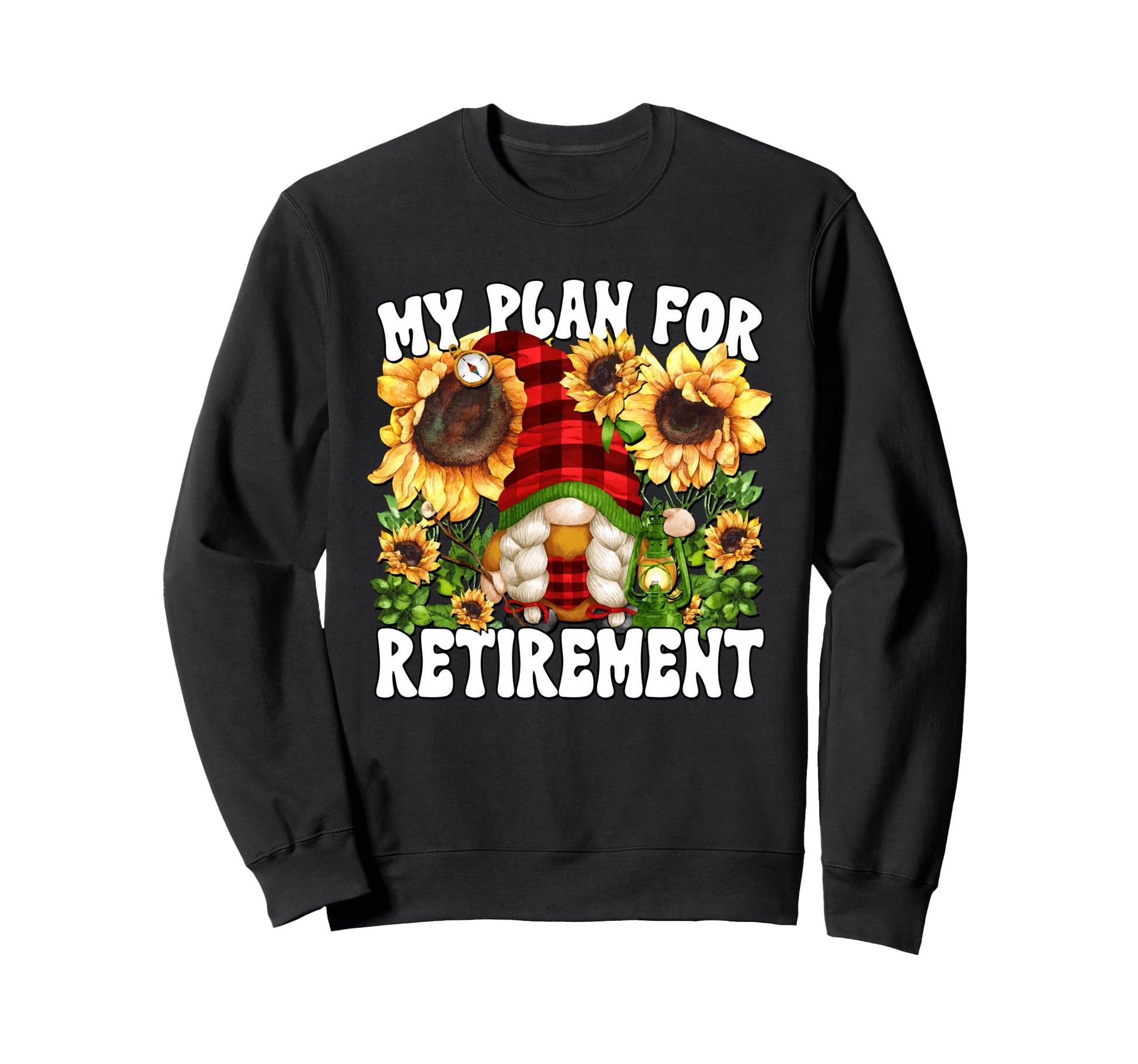 Retired Grandma Gnome Camping My Sweatshirt - Novelty Apparel Unisex - T-Shirt, Sweatshirt, Hoodie