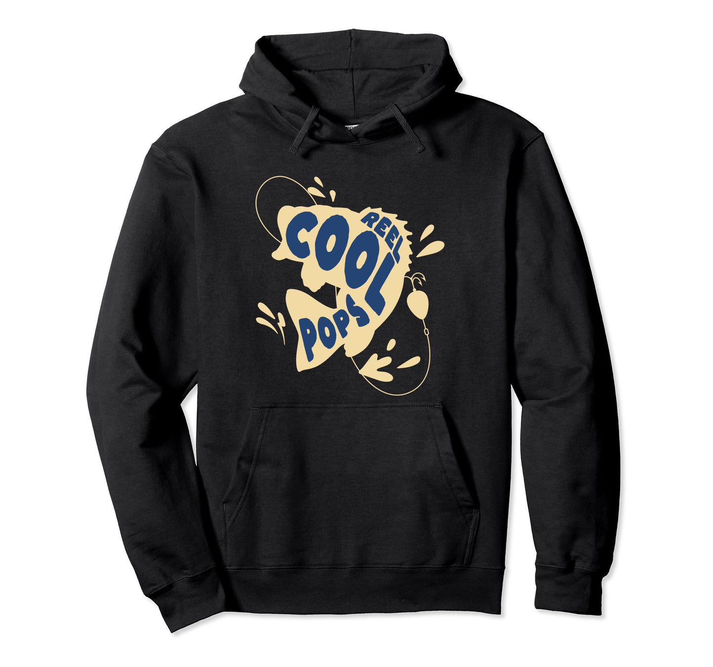 Reel Pops Fishing Funny Fishing Hoodie - Aesthetic Graphic Men Women - T-Shirt, Sweatshirt, Hoodie
