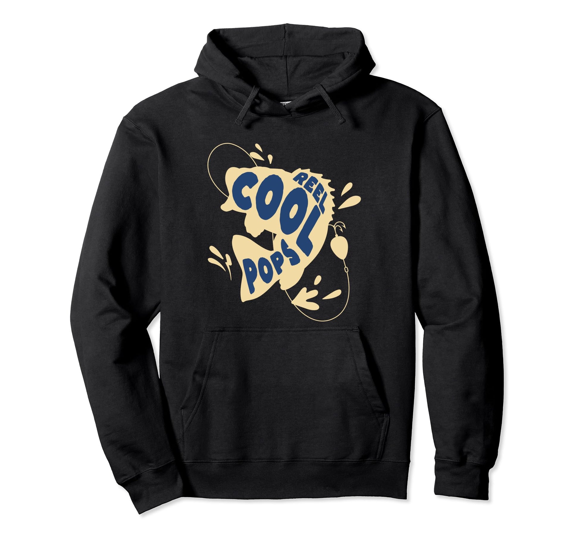 Reel Pops Fishing Funny Fishing Hoodie - Aesthetic Graphic Men Women - T-Shirt, Sweatshirt, Hoodie
