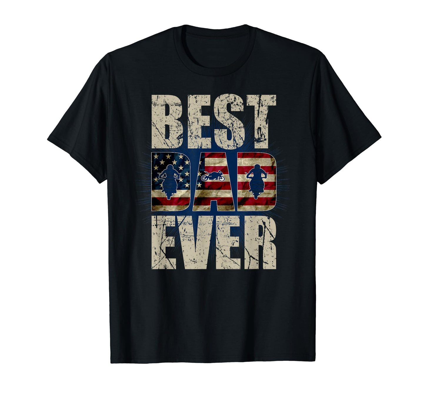 Mens Motorcycle Gifts Dad Biker T-Shirt - Unique Graphic for Adults - T-Shirt, Sweatshirt, Hoodie