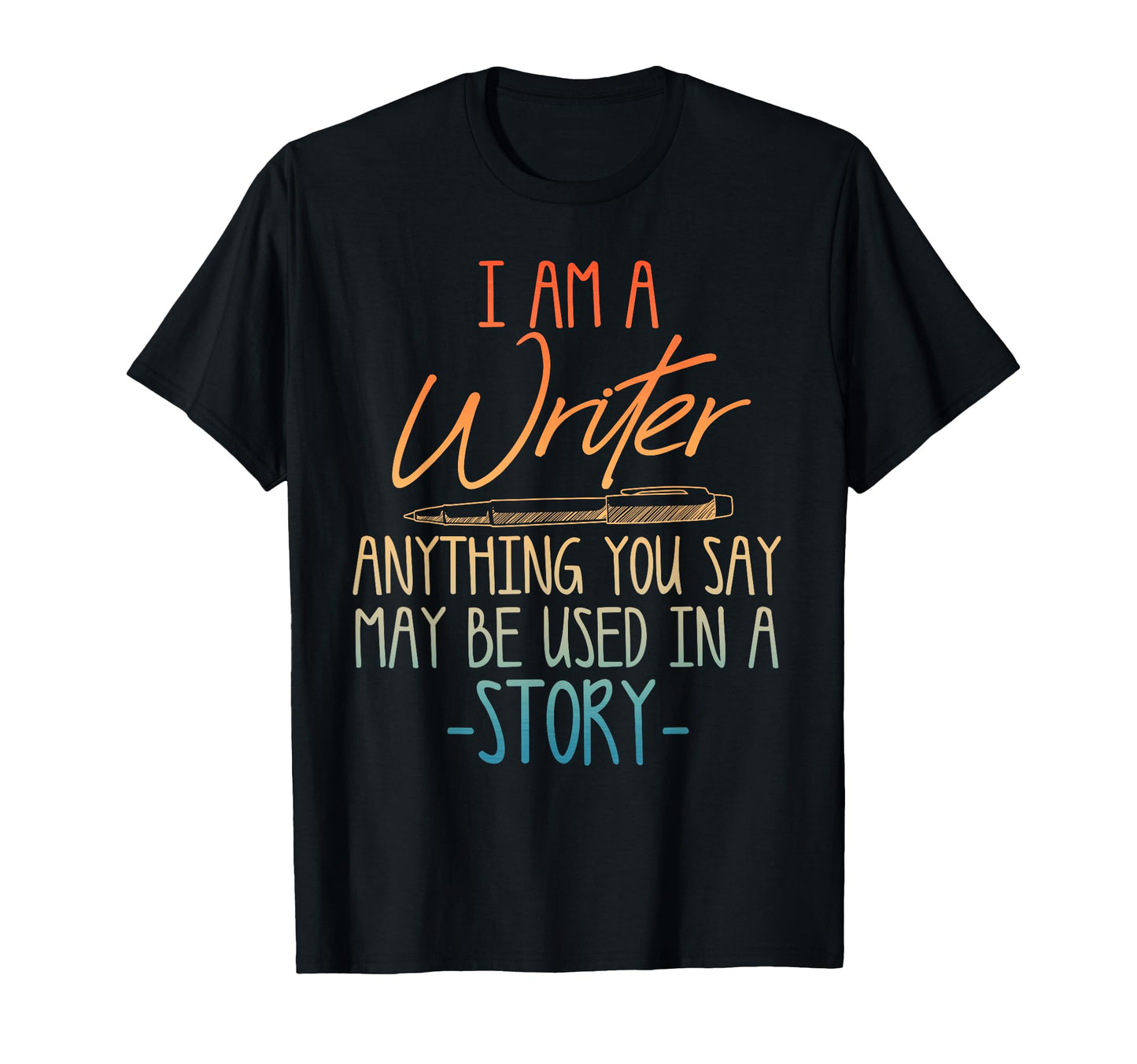 Writer Art Writing Lover Author Poet T-Shirt - Graphic Print for Adults - T-Shirt, Sweatshirt, Hoodie