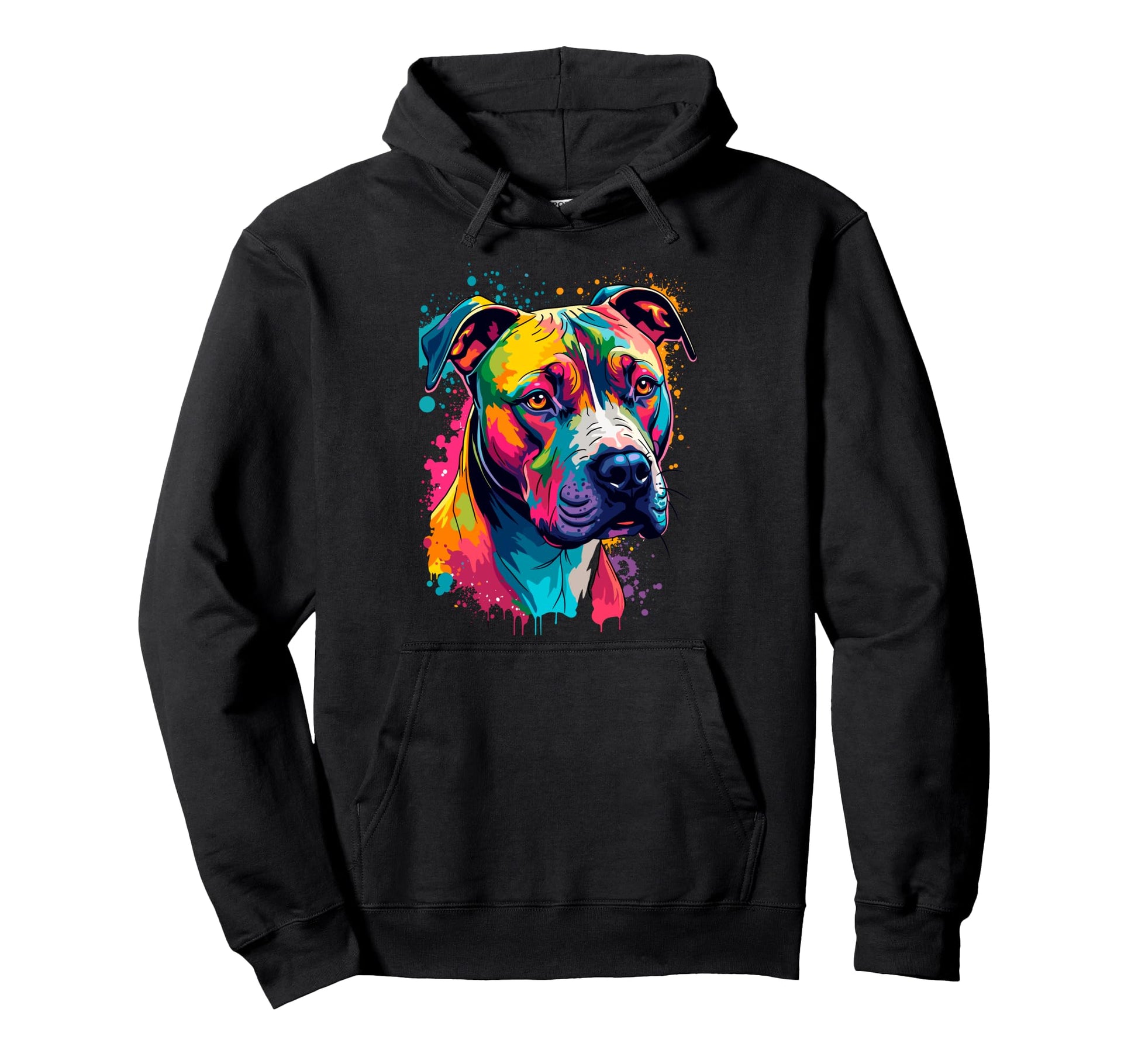 Pitbull Terrier Dogs Lover Pittie Hoodie - Casual Everyday Wear Men Women - T-Shirt, Sweatshirt, Hoodie