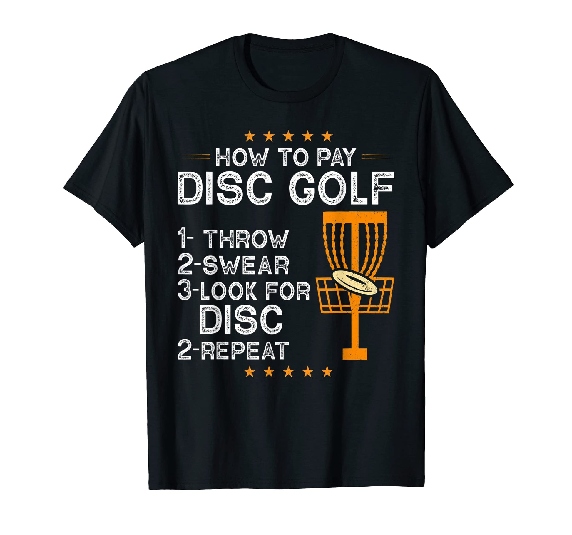 How To Play Disc Golf Funny Frisbee T-Shirt - Graphic Print Men Women - T-Shirt, Sweatshirt, Hoodie