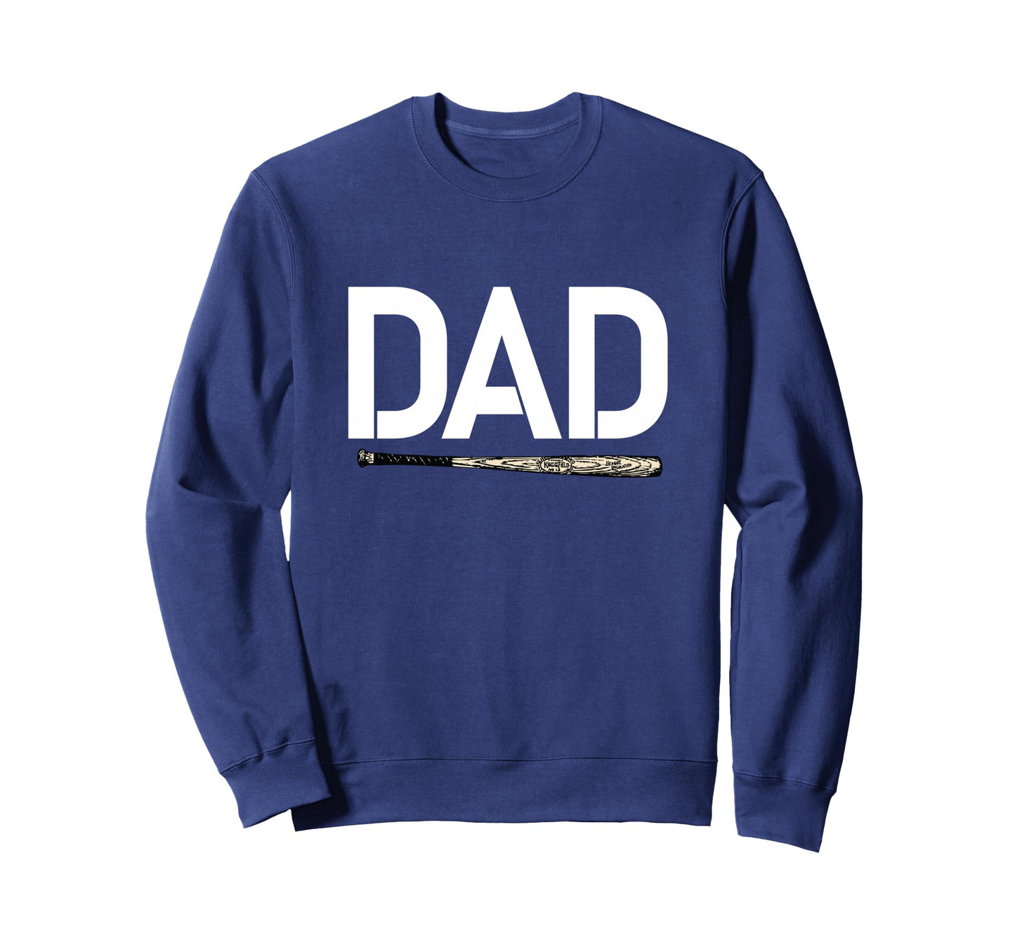 Baseball Dad Simple Sweatshirt - Unique Graphic Unisex - T-Shirt, Sweatshirt, Hoodie