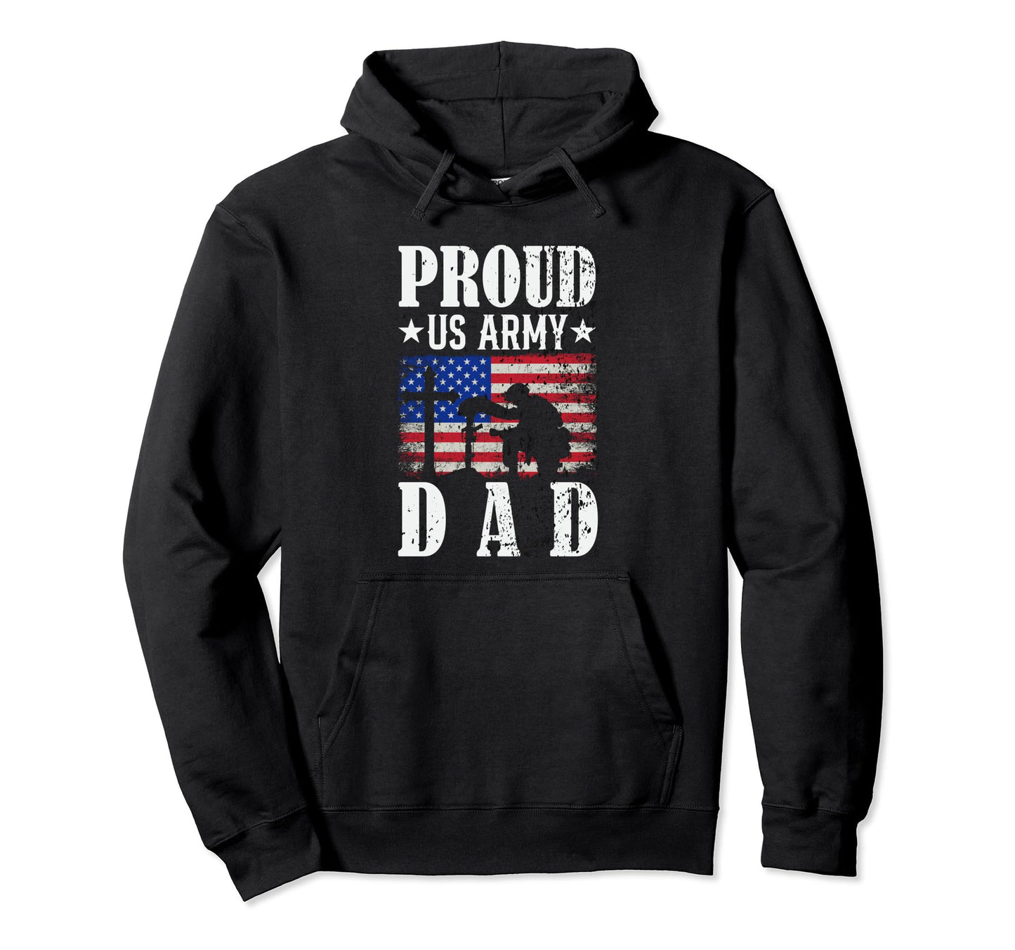 U S Army Dad Military Pride American Hoodie - Unique Graphic for Adults - T-Shirt, Sweatshirt, Hoodie