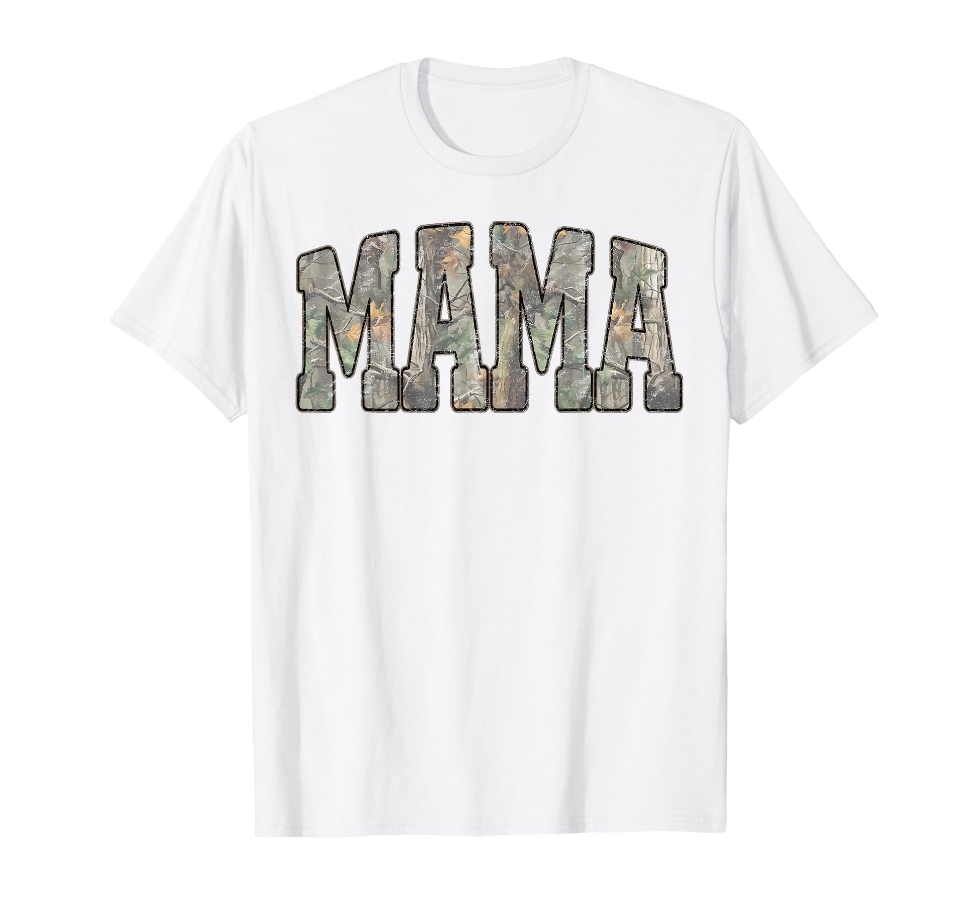 Old Camo Mama Camouflage Mom Mothers T-Shirt - Trendy Graphic for Adults - T-Shirt, Sweatshirt, Hoodie