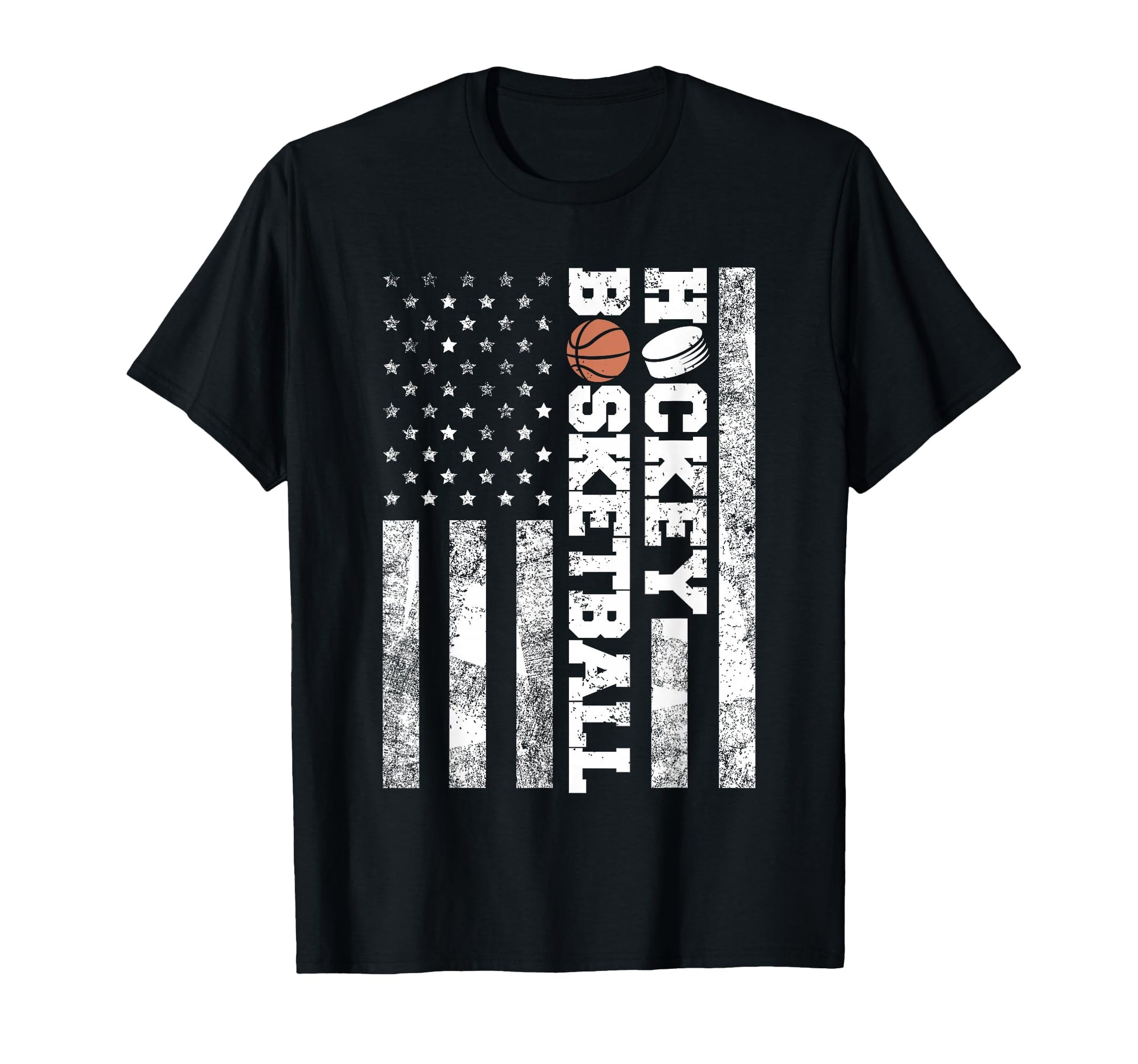 American Distressed Flag Funny T-Shirt - Streetwear Style for Adults - T-Shirt, Sweatshirt, Hoodie