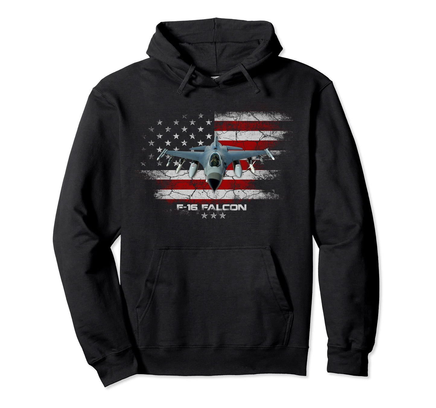 F 16 Fighting Falcon Military Jet Hoodie - Custom Art Print Men Women - T-Shirt, Sweatshirt, Hoodie