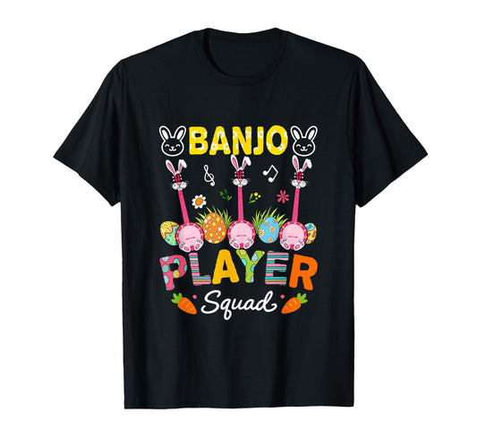 Banjos Player Squad Easter Bunny T-Shirt - Streetwear Style Men Women - T-Shirt, Sweatshirt, Hoodie