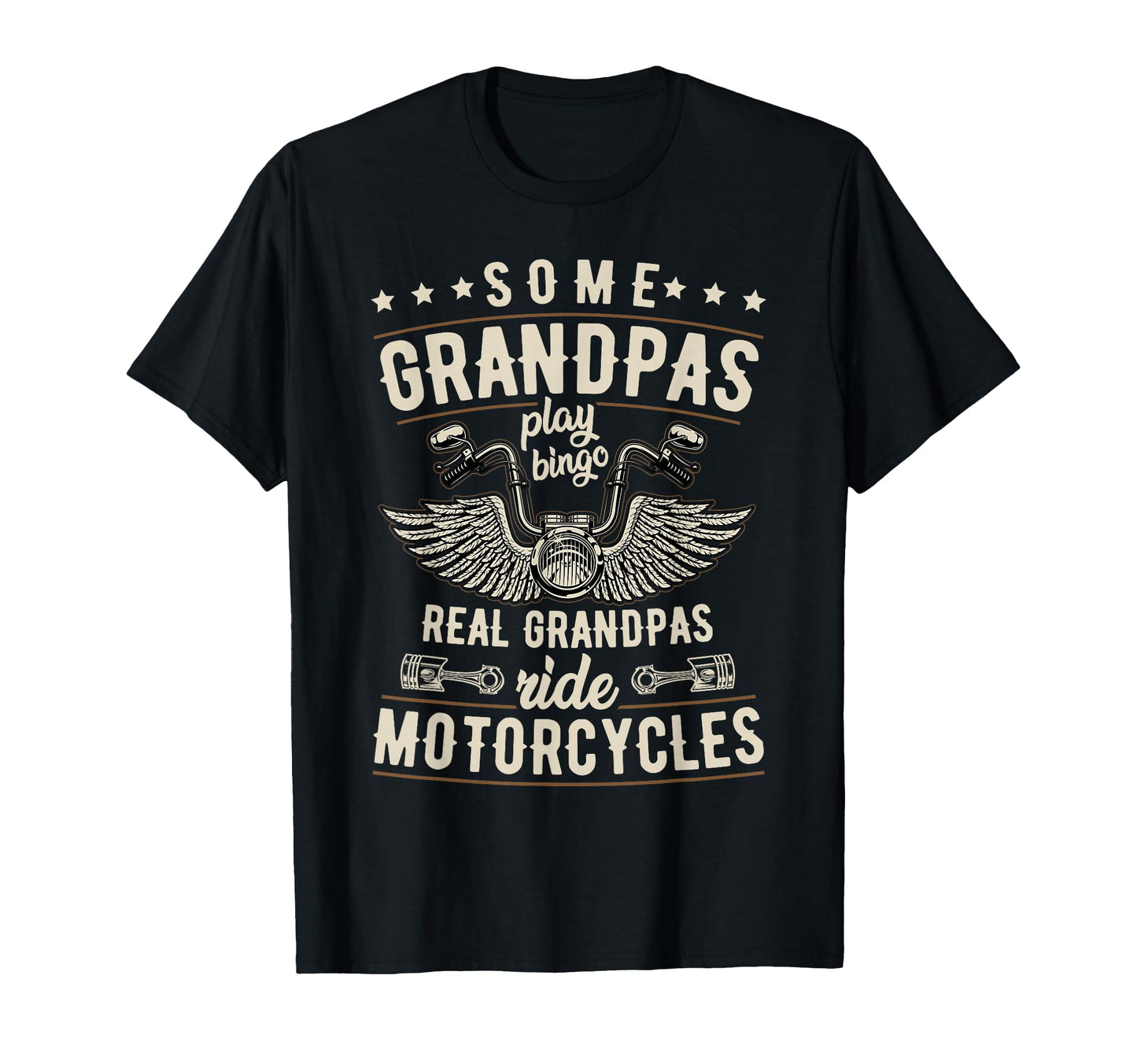 Some Grandpas Play Bingo Real Ride T-Shirt - Minimalist Print Unisex - T-Shirt, Sweatshirt, Hoodie