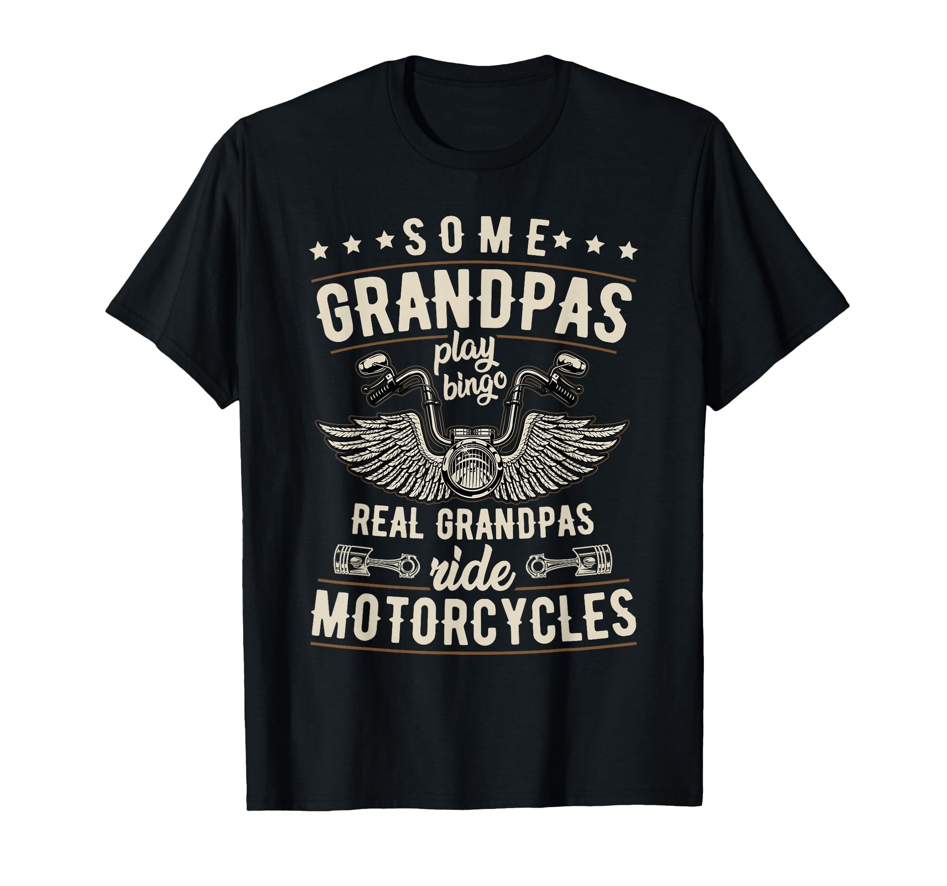 Some Grandpas Play Bingo Real Ride T-Shirt - Minimalist Print Unisex - T-Shirt, Sweatshirt, Hoodie