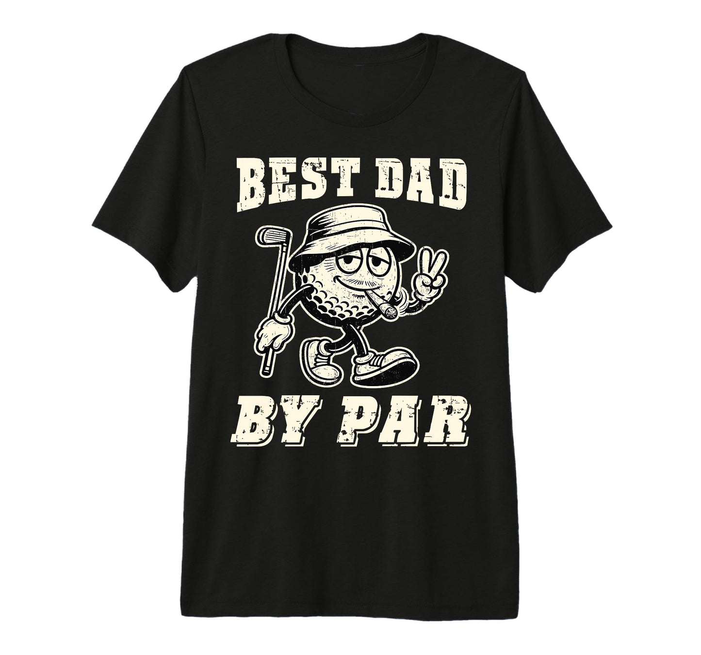 Best Dad Par Golf Dad Golfer Golfing T-Shirt - Fun Novelty Design Unisex - T-Shirt, Sweatshirt, Hoodie