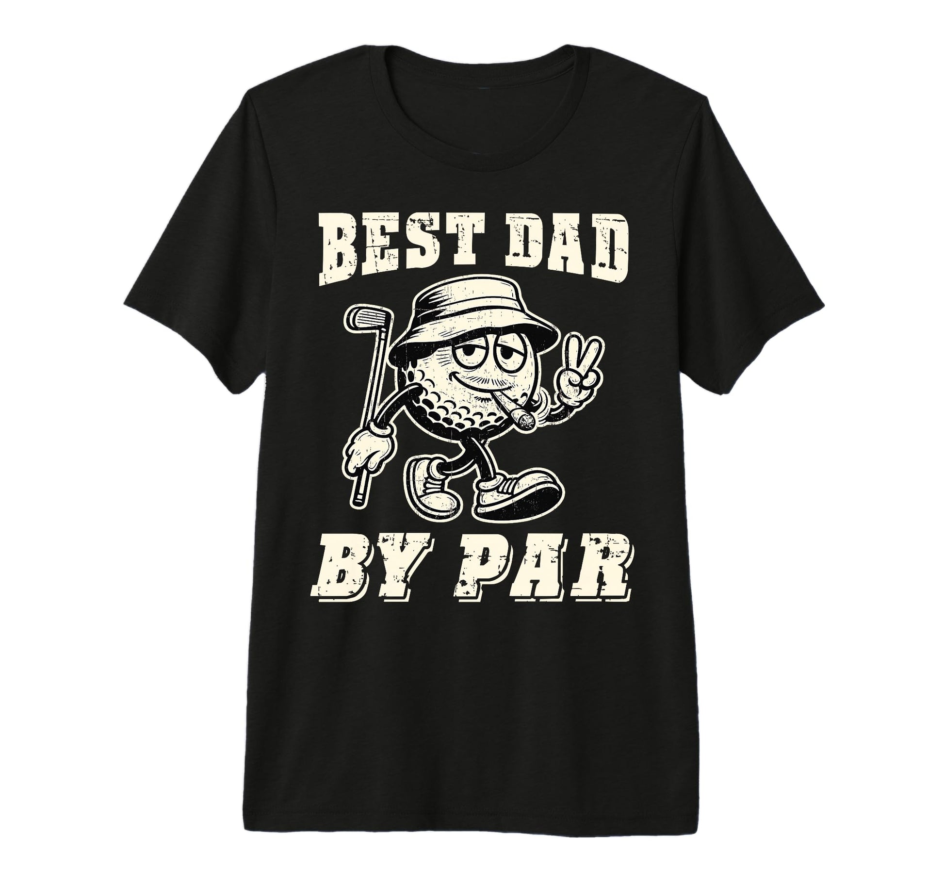 Best Dad Par Golf Dad Golfer Golfing T-Shirt - Fun Novelty Design Unisex - T-Shirt, Sweatshirt, Hoodie