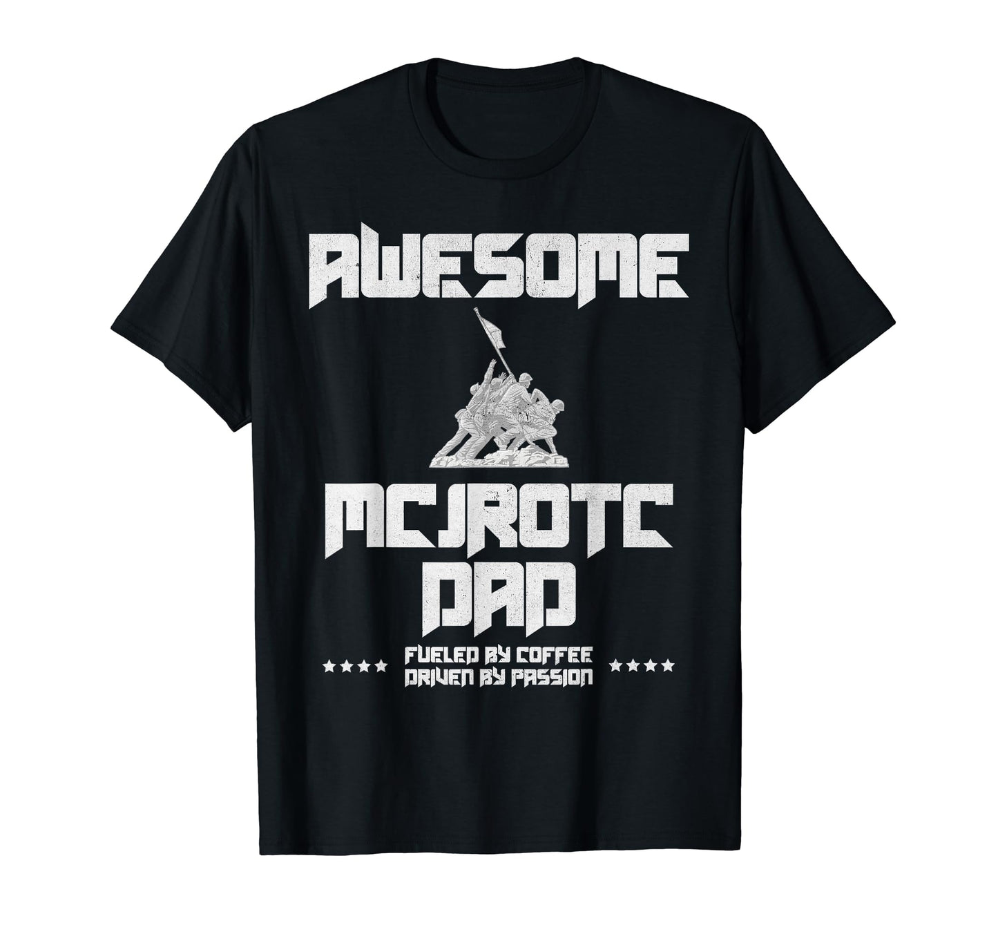 Awesome Mcjrotc Dad Military Jrotc T-Shirt - Aesthetic Graphic for Adults - T-Shirt, Sweatshirt, Hoodie