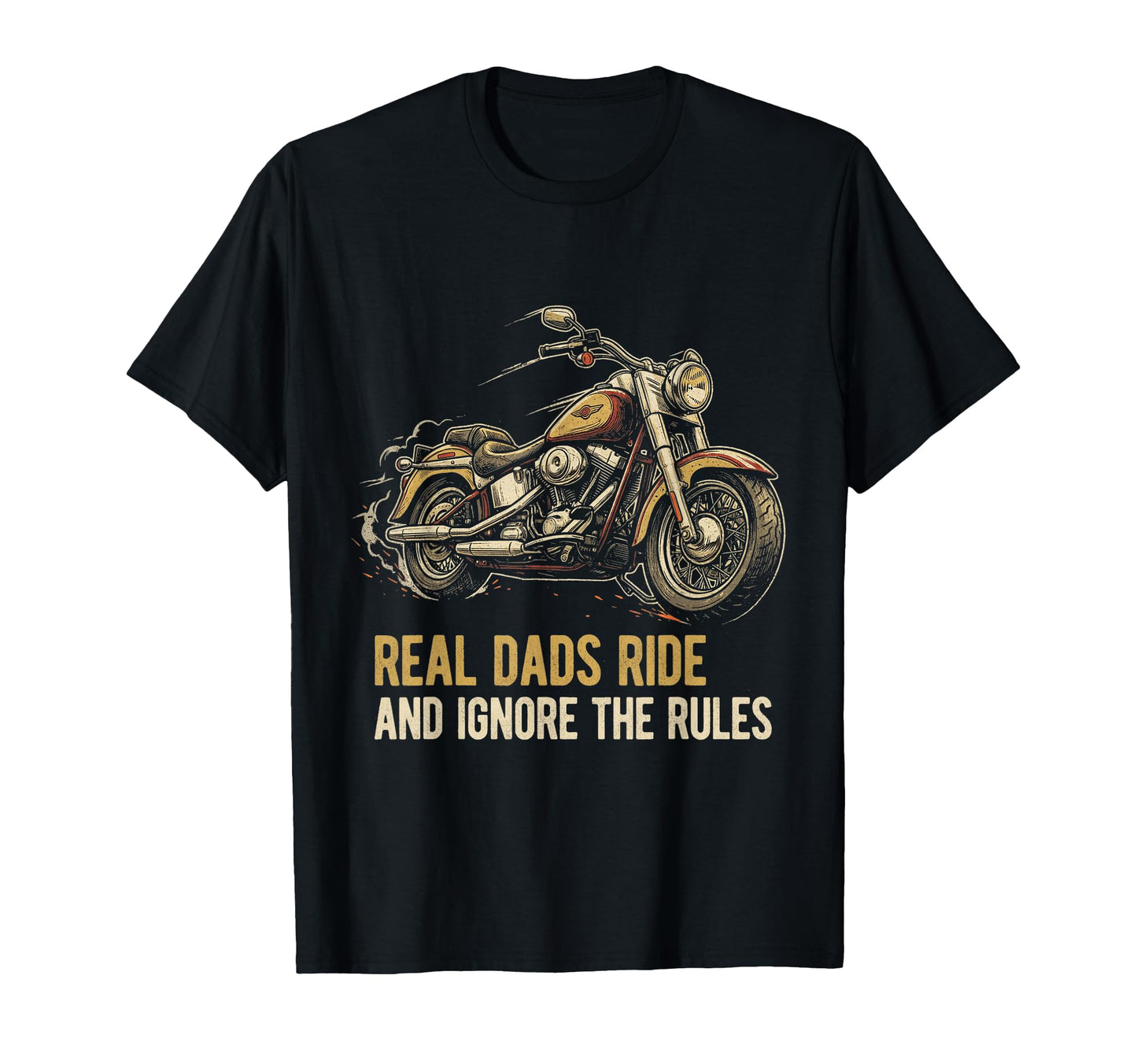 Funny Papa Motorcycle Rider Dad Biker T-Shirt - Streetwear Style Unisex - T-Shirt, Sweatshirt, Hoodie