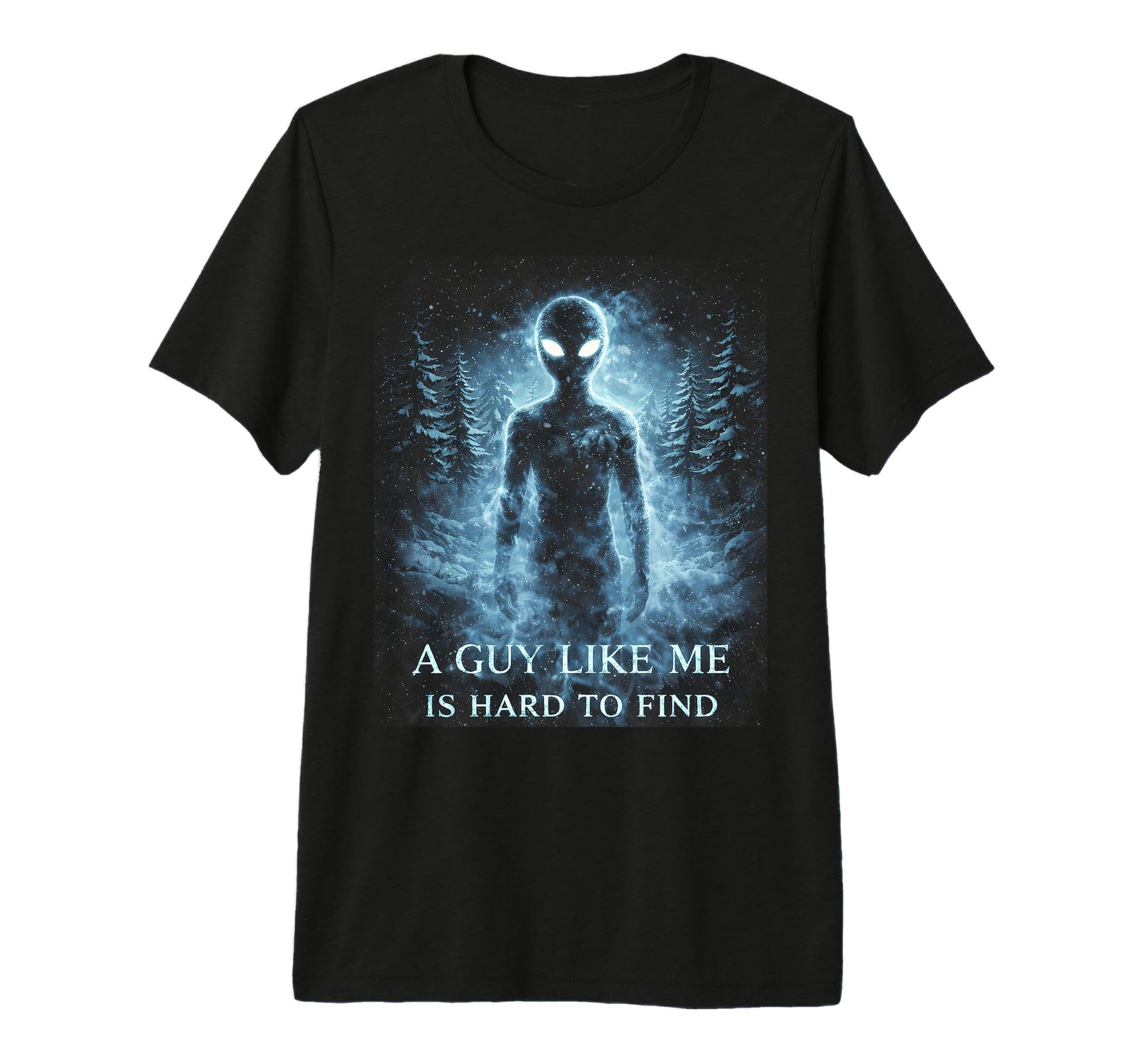 Funny Alien Sunset Forest Sci Fi Tri T-Shirt - Aesthetic Graphic Unisex - T-Shirt, Sweatshirt, Hoodie
