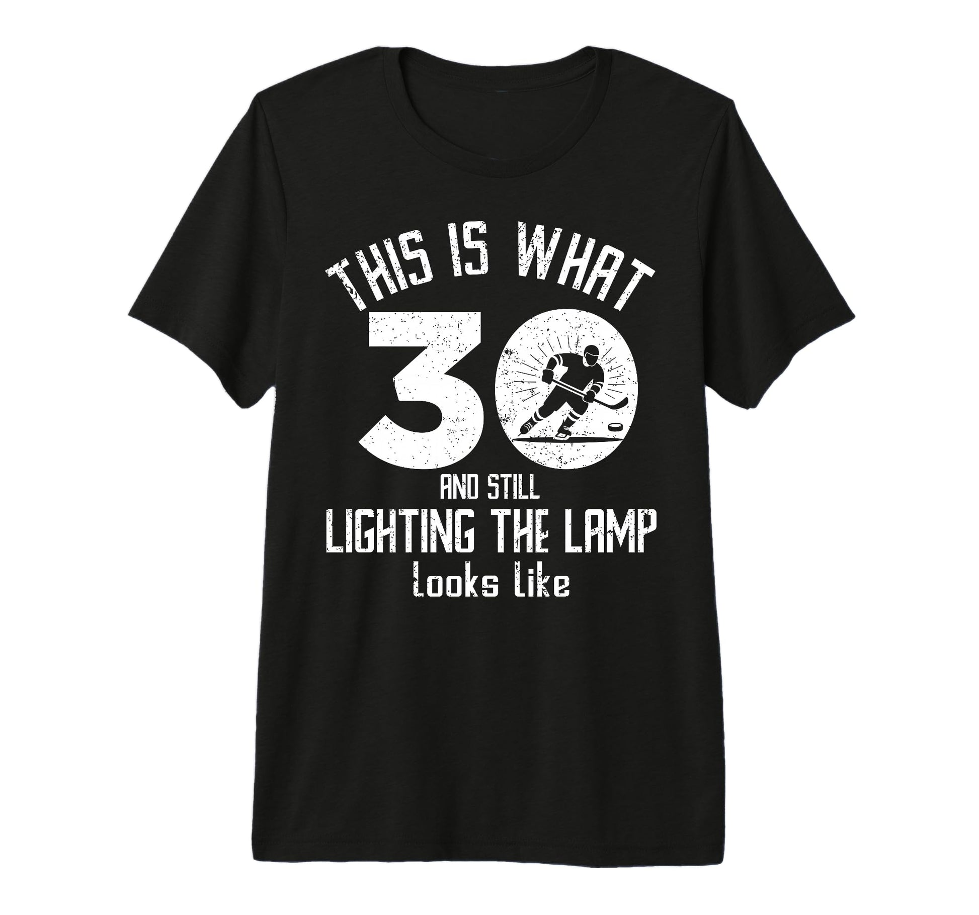 Funny Ice Hockey 30Th Birthday 30 Years T-Shirt - Aesthetic Graphic Unisex - T-Shirt, Sweatshirt, Hoodie