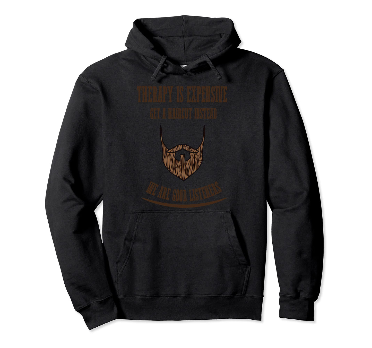 Barber Gift Husband Dad Barber Hair Hoodie - Minimalist Print for Adults - T-Shirt, Sweatshirt, Hoodie