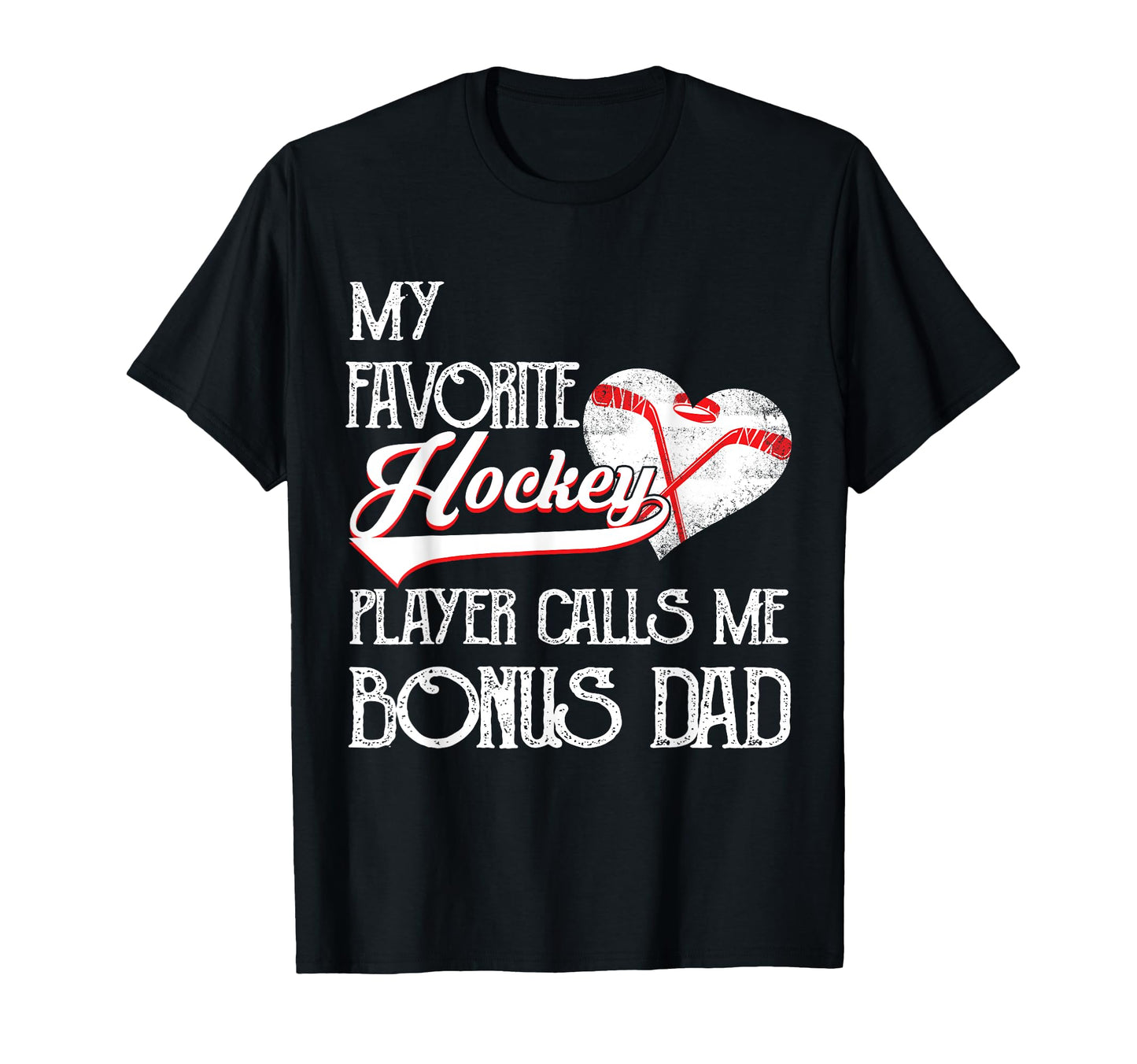 Heart Love Favorite Hockey Player T-Shirt - Custom Art Print for Adults - T-Shirt, Sweatshirt, Hoodie