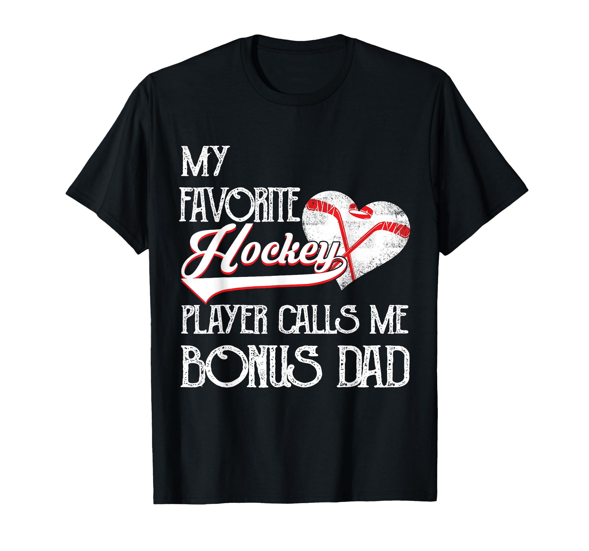 Heart Love Favorite Hockey Player T-Shirt - Custom Art Print for Adults - T-Shirt, Sweatshirt, Hoodie