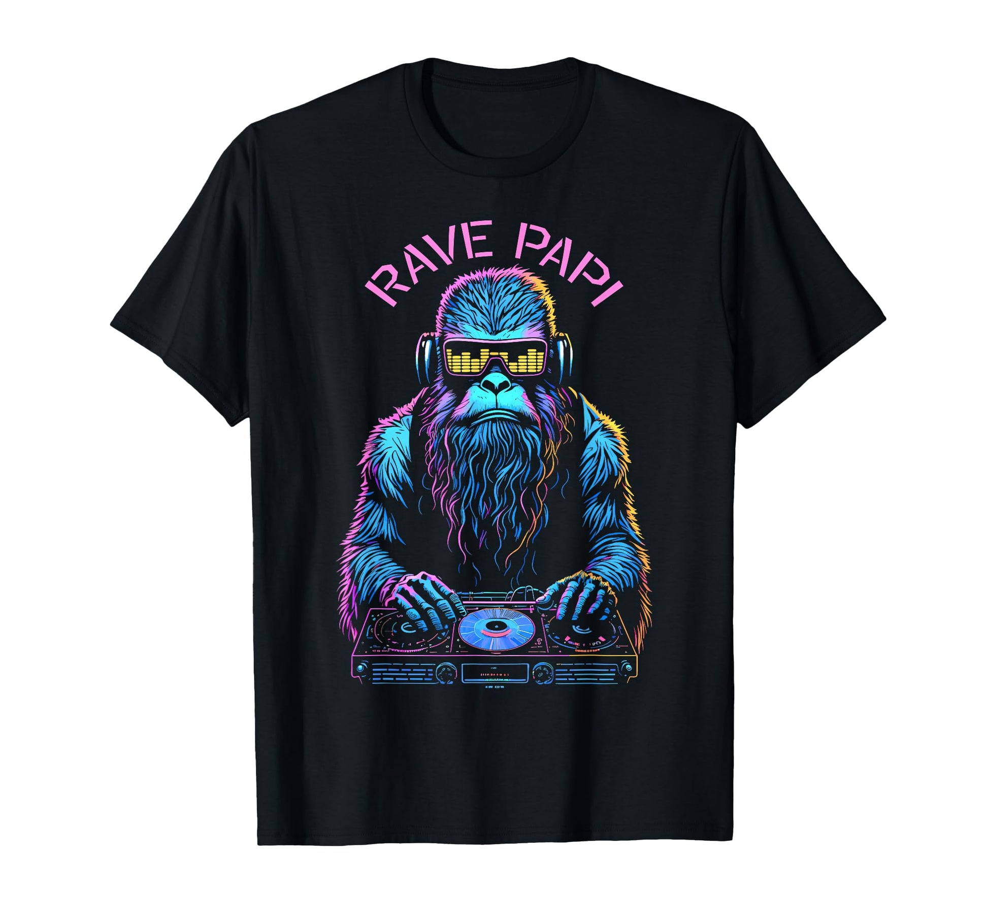 Rave Papi Edm Music Festival Bigfoot T-Shirt - Streetwear Style for Adults - T-Shirt, Sweatshirt, Hoodie
