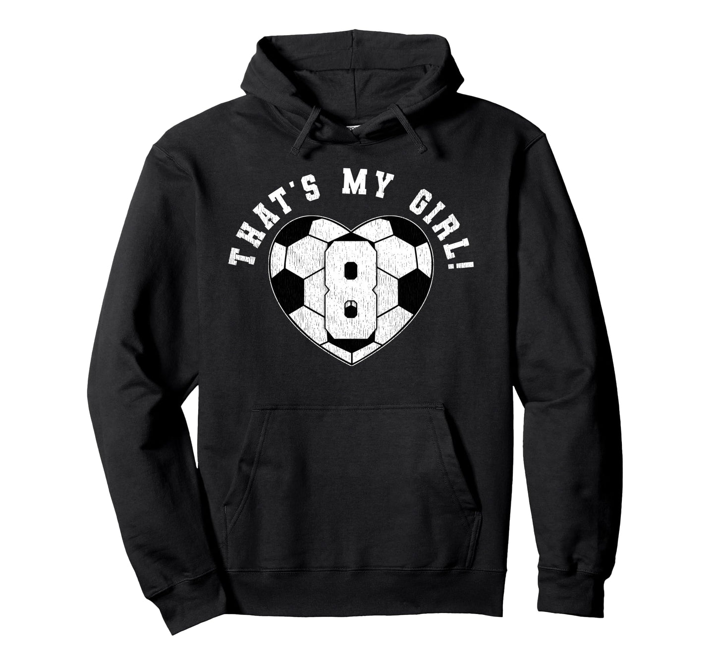 Thats My Soccer Player Mom Dad Jersey Hoodie - Novelty Apparel for Adults - T-Shirt, Sweatshirt, Hoodie