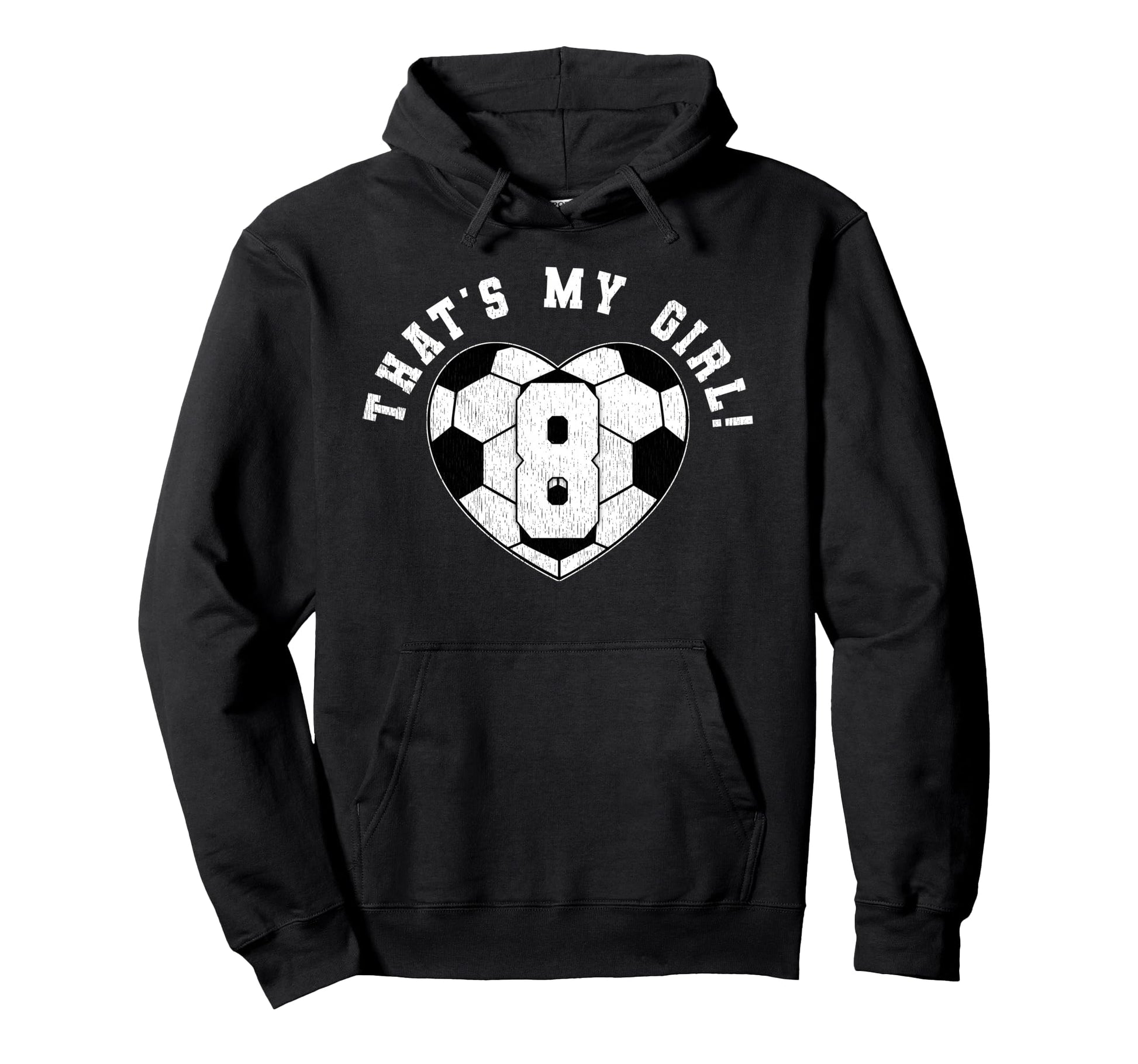 Thats My Soccer Player Mom Dad Jersey Hoodie - Novelty Apparel for Adults - T-Shirt, Sweatshirt, Hoodie