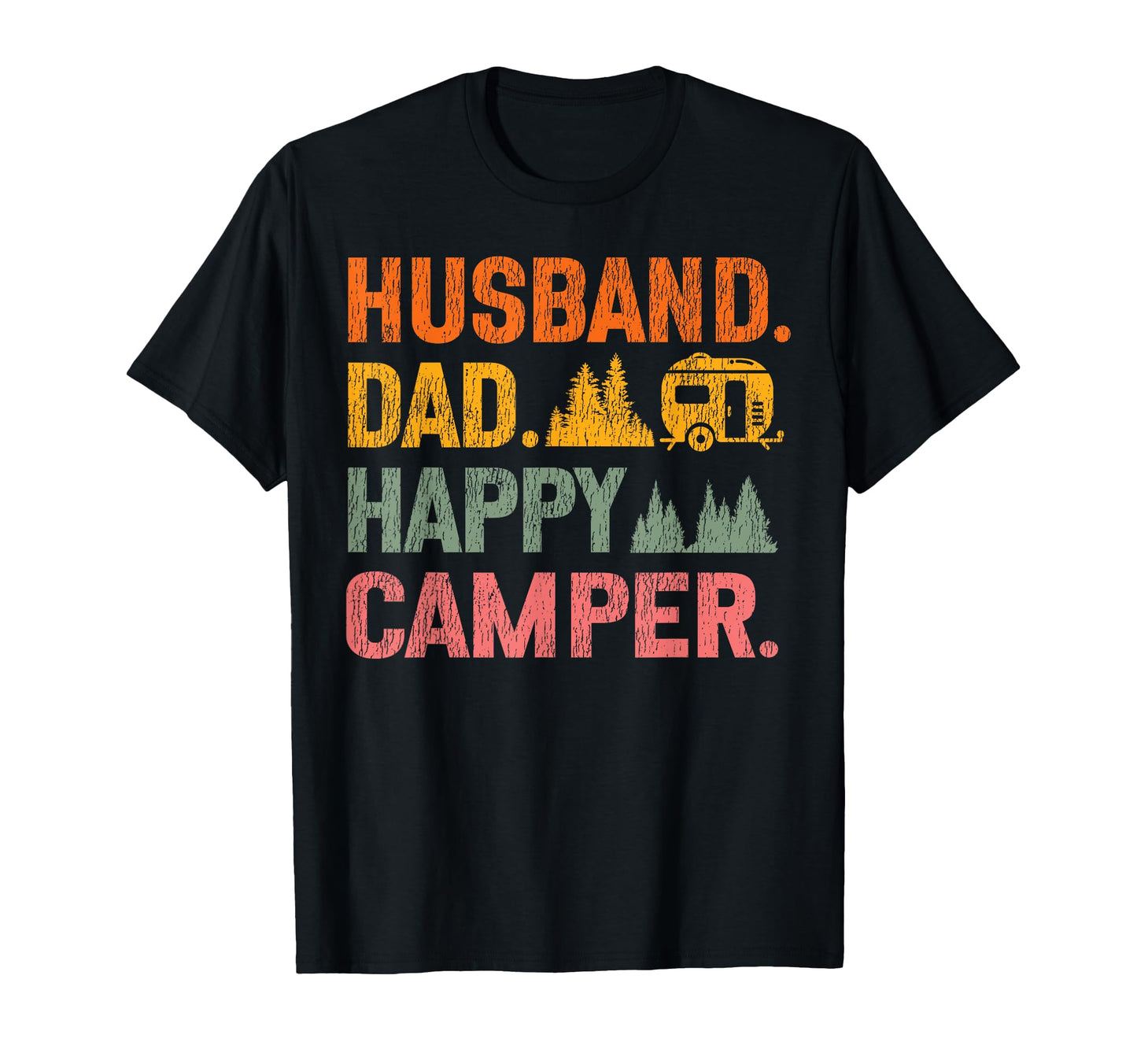 Motorhome Camping Family Husband Dad T-Shirt - Novelty Apparel Men Women - T-Shirt, Sweatshirt, Hoodie