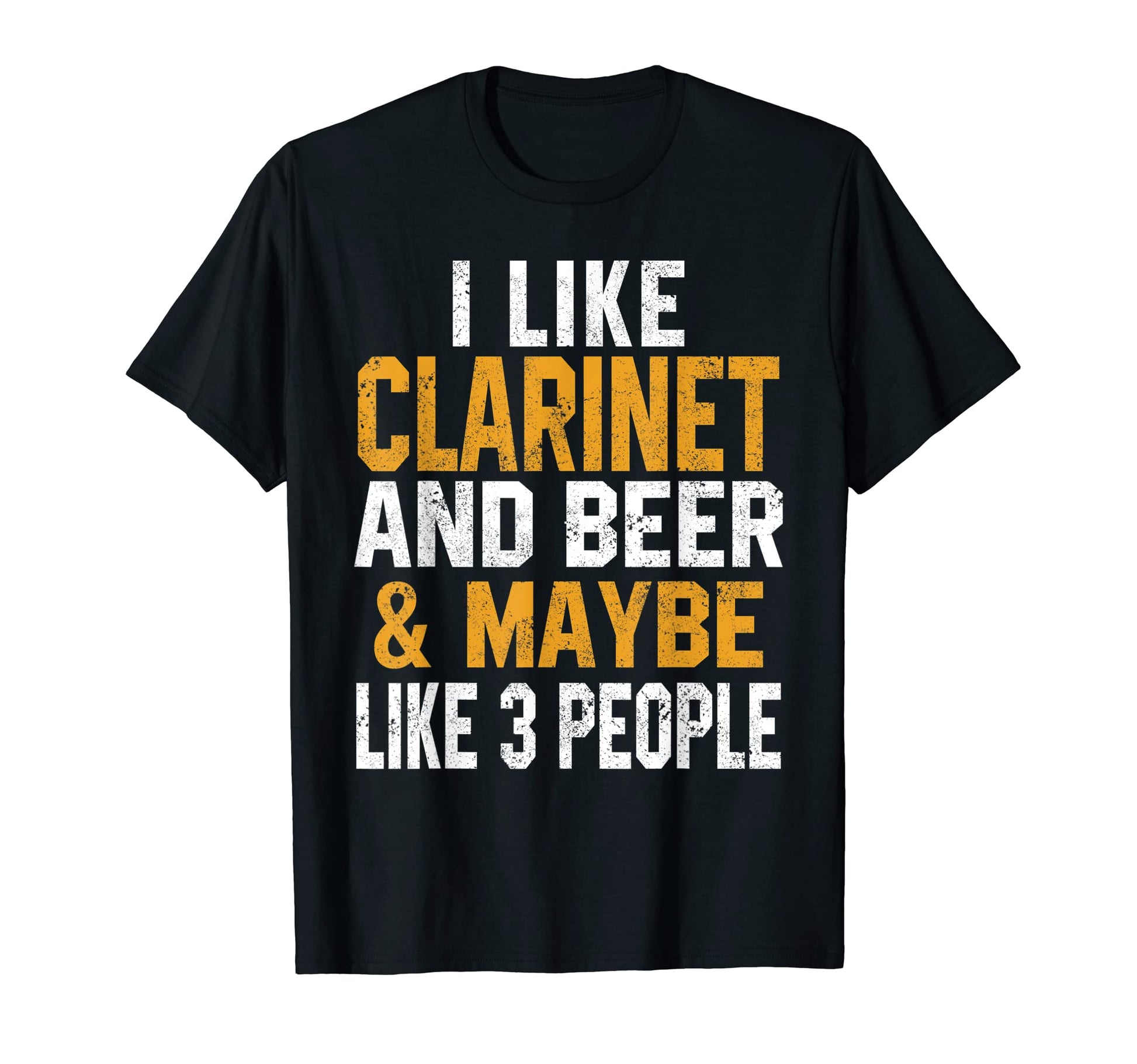 I Like Clarinet And Beer Orchestra T-Shirt - Novelty Apparel for Adults - T-Shirt, Sweatshirt, Hoodie