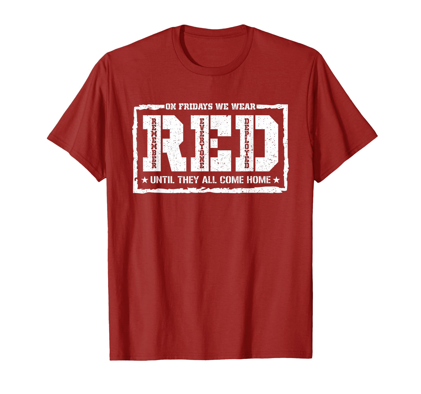 Friday We Wear Red American T-Shirt - Casual Everyday Wear Men Women - T-Shirt, Sweatshirt, Hoodie