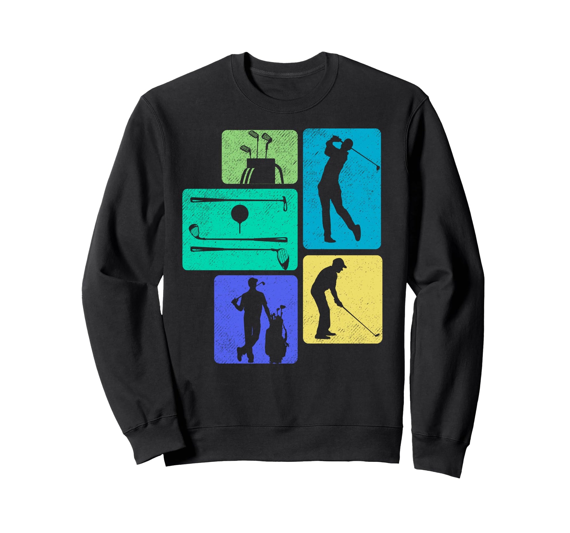 Golf Players Vibes Golfer Golfing Golf Sweatshirt - Trendy Graphic Unisex - T-Shirt, Sweatshirt, Hoodie