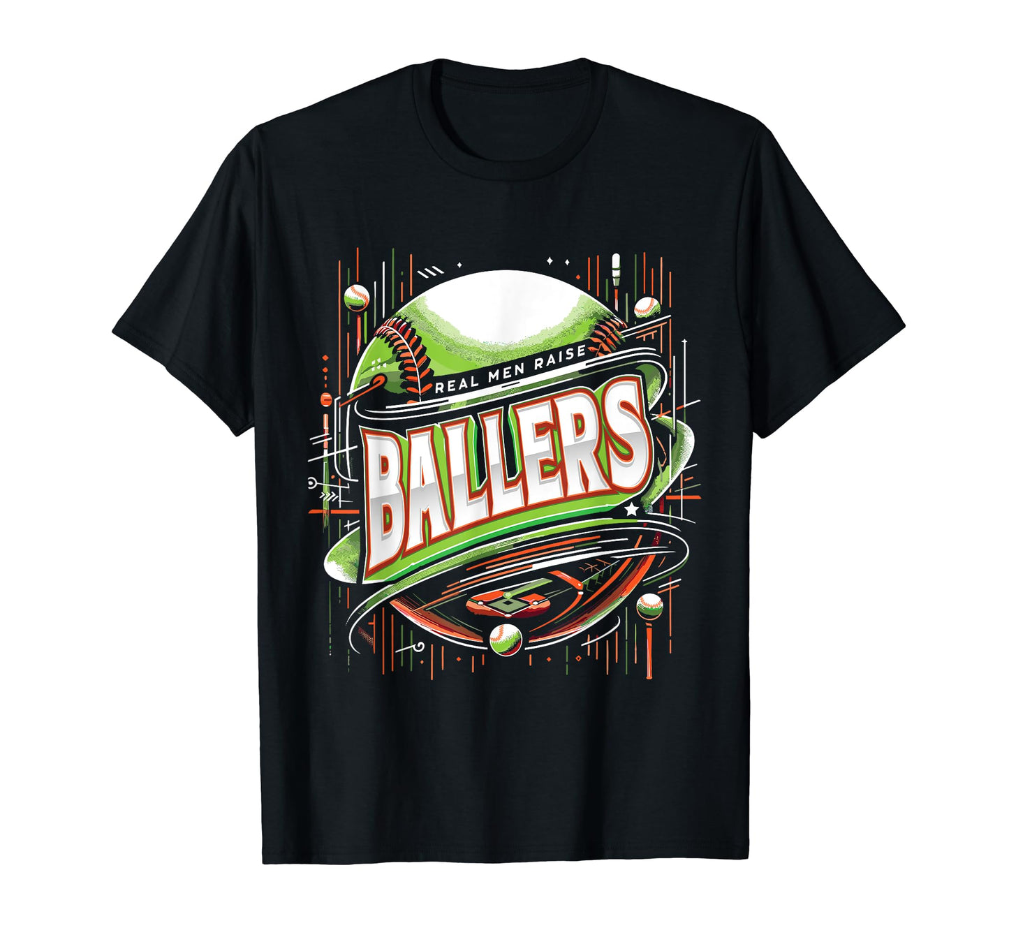 Baseball Fathers Day Baseball Dad Son Daddy T-Shirt - Trendy Graphic Unisex - T-Shirt, Sweatshirt, Hoodie