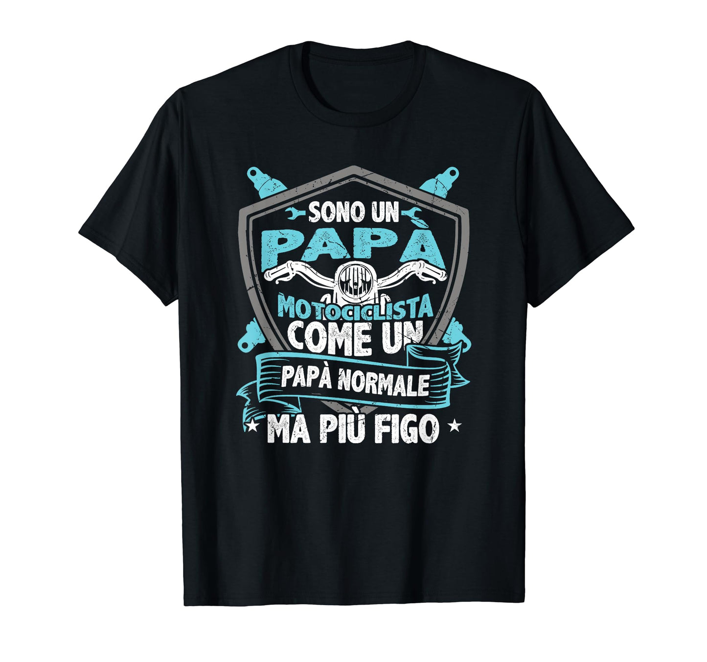 Mens Dad Biker Funny Motorcycle Gift T-Shirt - Graphic Print Men Women - T-Shirt, Sweatshirt, Hoodie