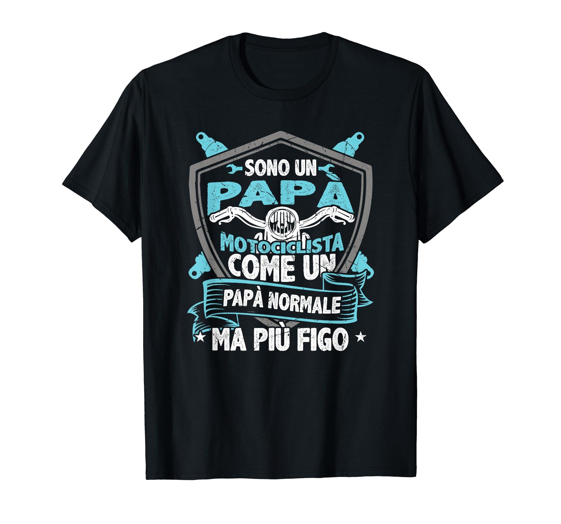 Mens Dad Biker Funny Motorcycle Gift T-Shirt - Graphic Print Men Women - T-Shirt, Sweatshirt, Hoodie